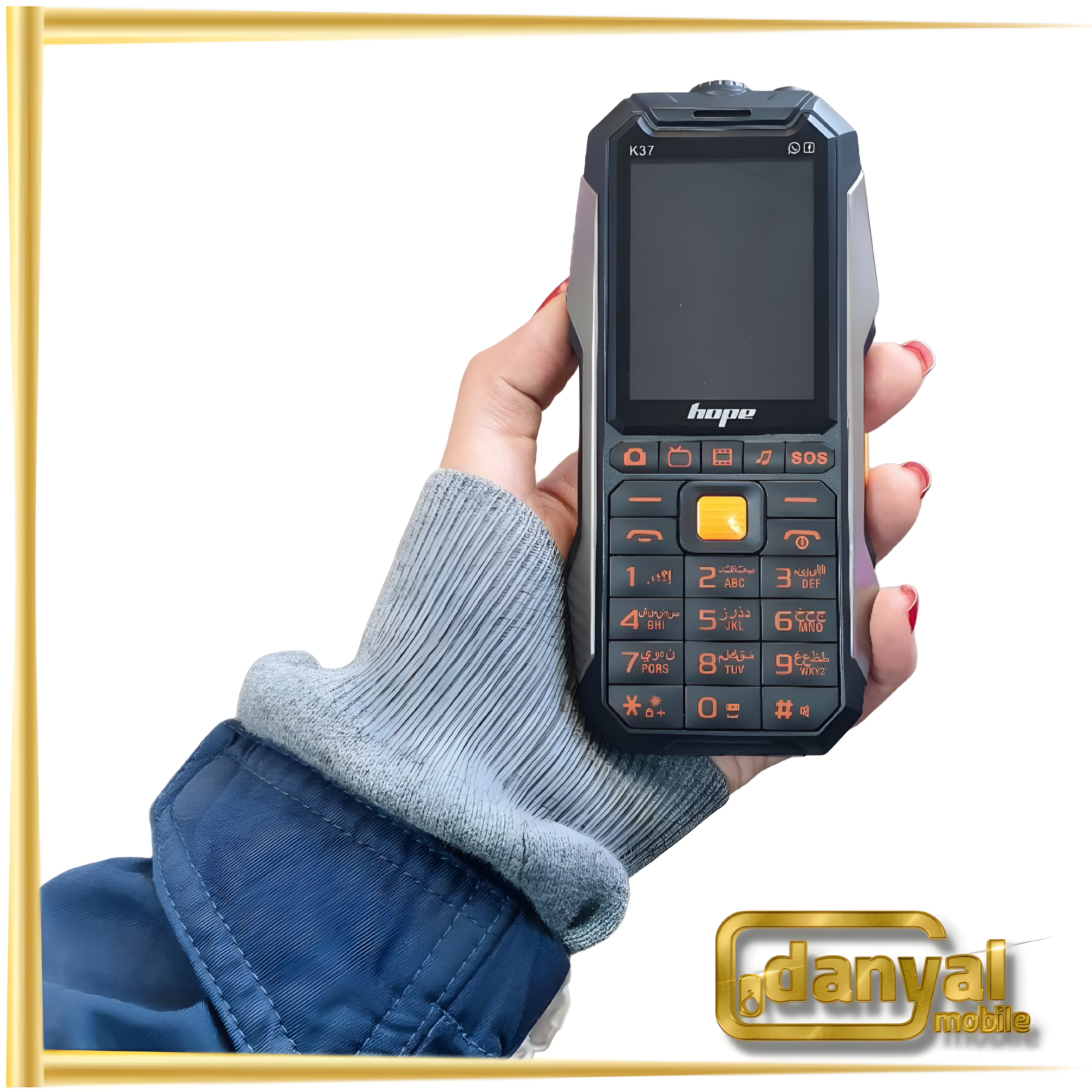 گوشی هوپ k37 حافظه 32 مگابایت