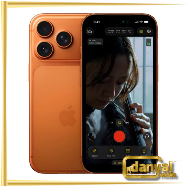 گوشی اپل تک سیم کارت iPhone 17 Pro (Not Active) حافظه 256 گیگابایت - گارانتی شرکتی