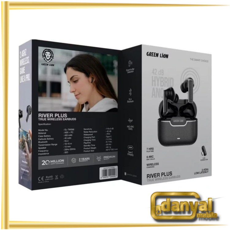 هدفون بی سیم گرین لاین River Plus