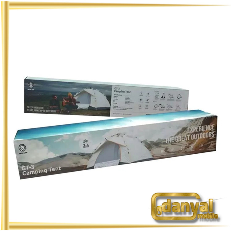 چادر مسافرتی گرین لاین مدل GT-3 ظرفیت 4 نفر