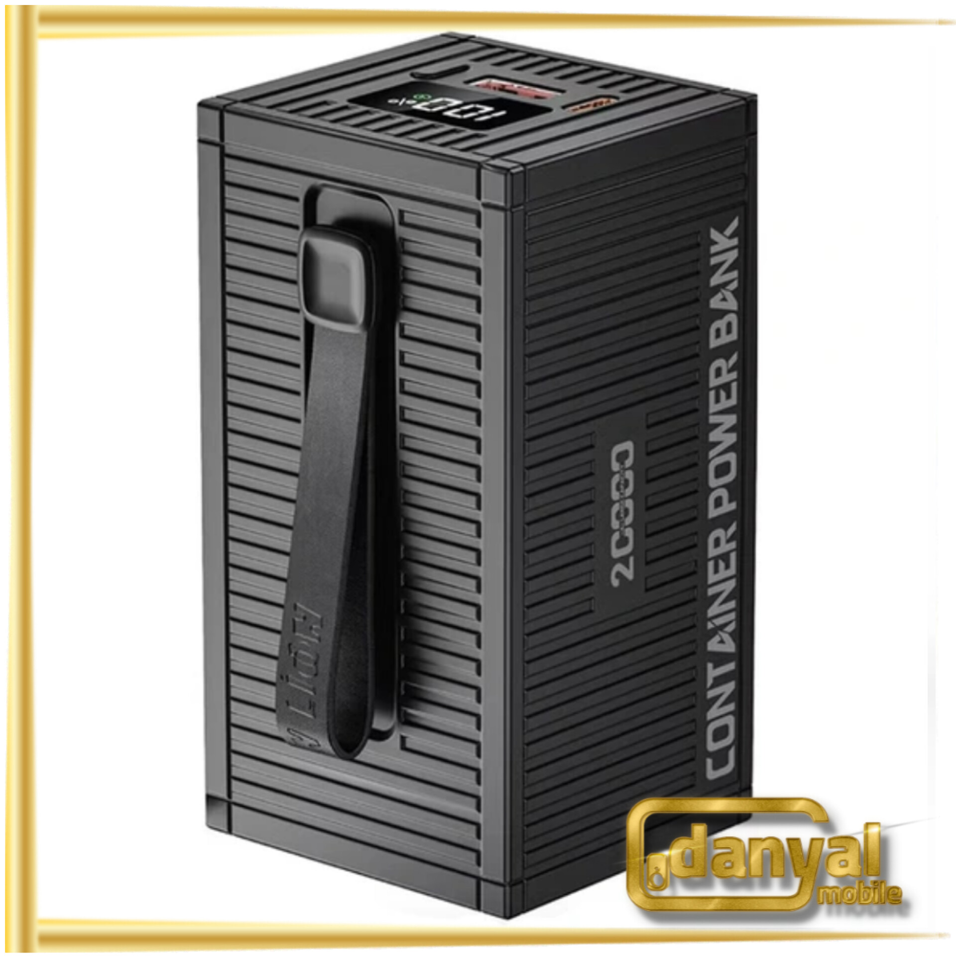 پاوربانک گرین لاین مدل GL-PX61 ظرفیت 20000 میلی آمپر با چراغ قوه