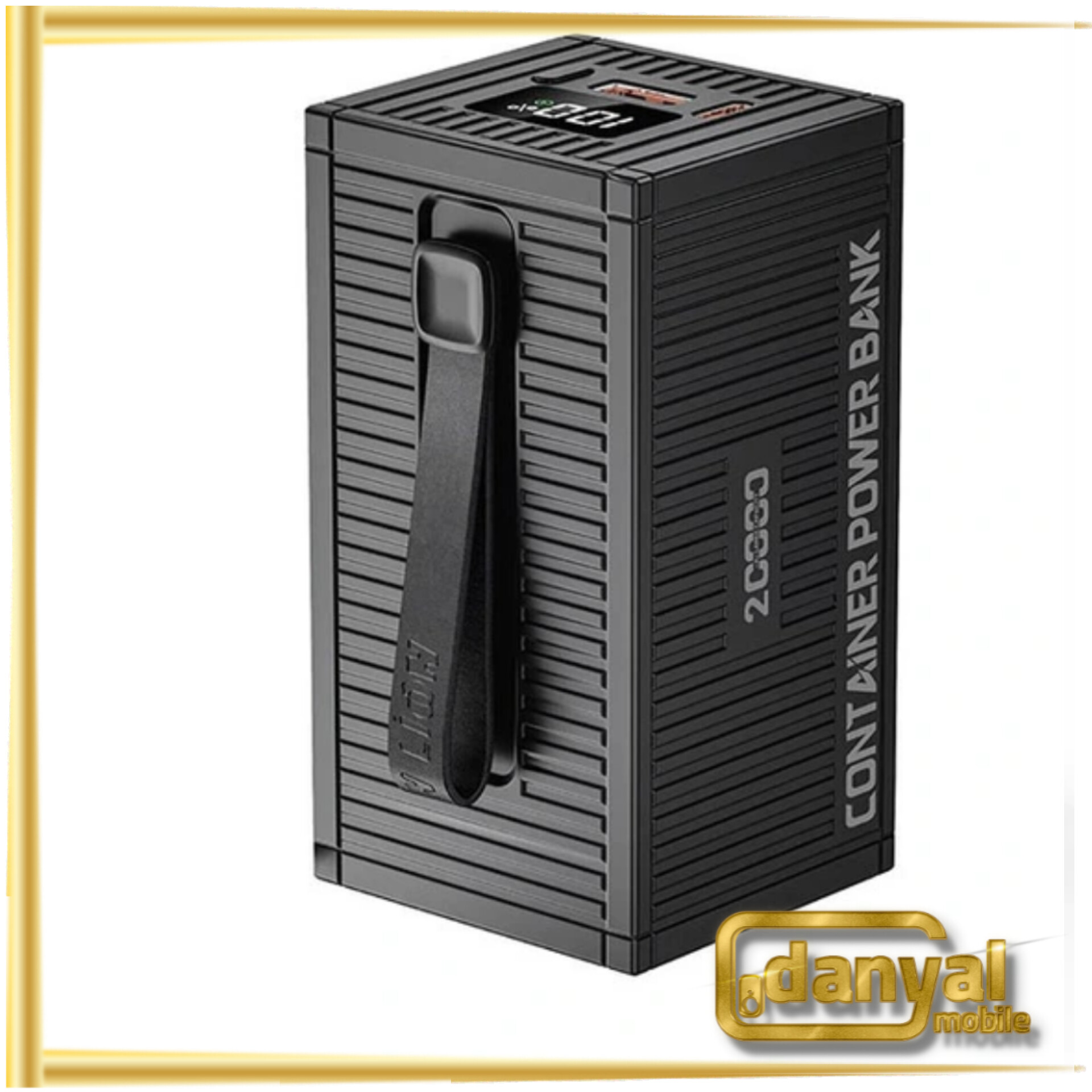 پاوربانک گرین لاین مدل GL-PX63 ظرفیت 50000 میلی آمپر با چراغ قوه
