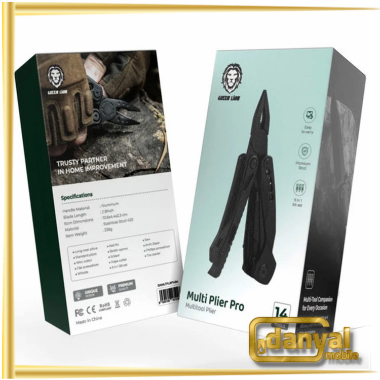 انبردست چندکاره گرین لاین Multi Plier Pro GNMLTPLRP14BK