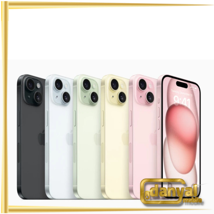 گوشی اپل دو سیم iPhone 15 (Not Active) حافظه 128 گیگابایت - گارانتی شرکتی