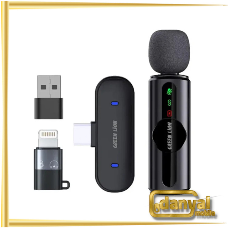 میکروفون یقه ای بی سیم گرین لاین مدل GM 75X