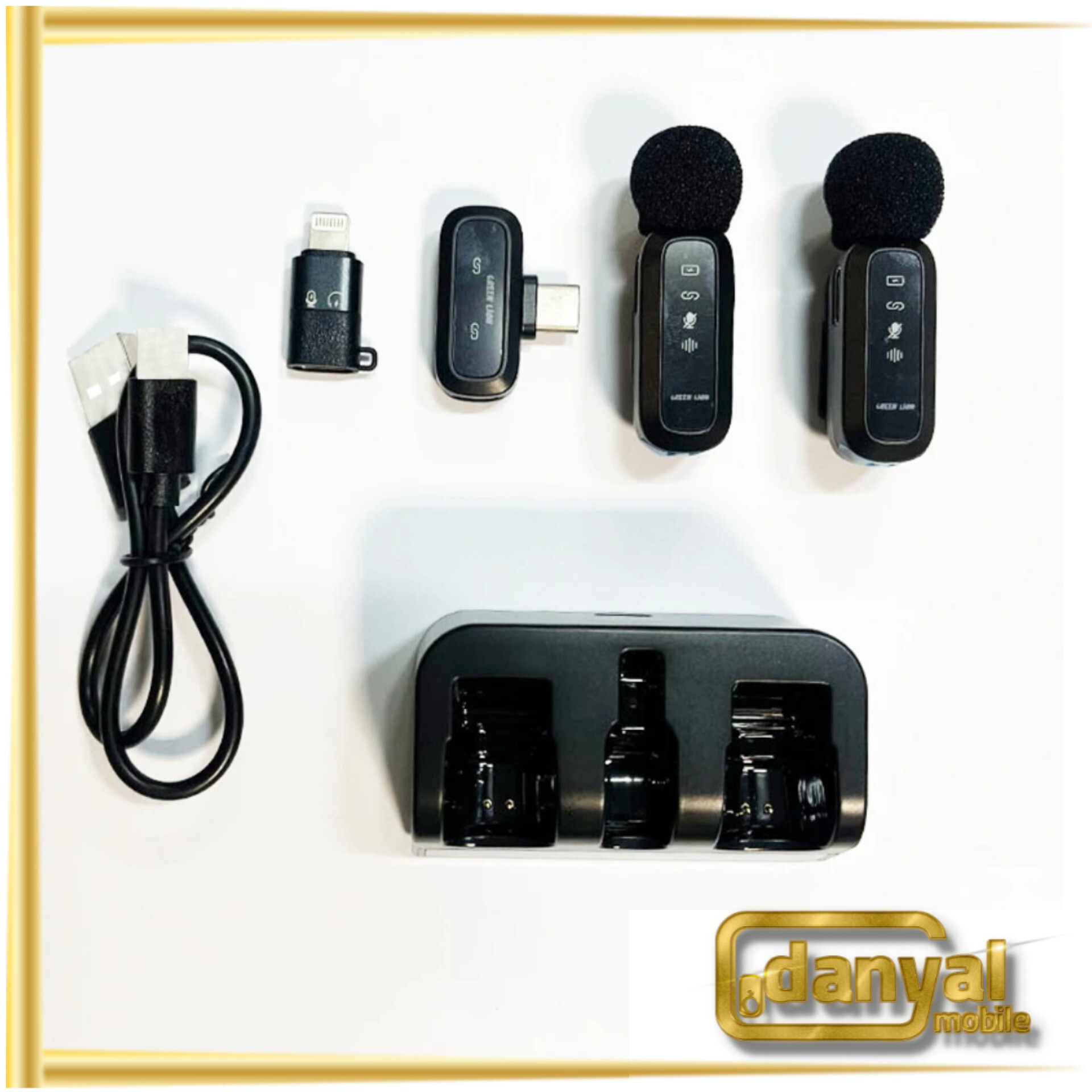 میکروفون یقهای دو کاربره گرین لاین مدل GM-89X