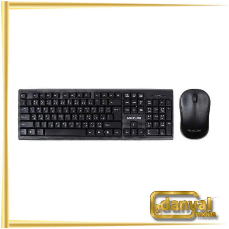 ست ماوس و کیبورد بی سیم گرین لاین مدل GNWS24