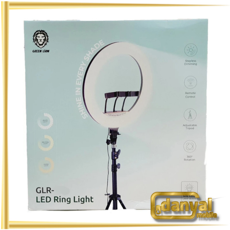 رینگ لایت گرین لاین مدل RGB Ring Light 22