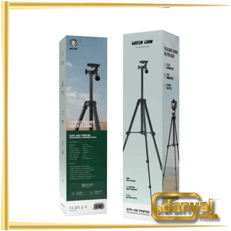 سه پایه آلومینیومی حرفه ای گرین لاین مدل GTP-100
