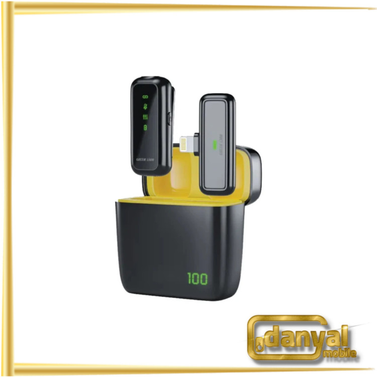 میکروفن بی سیم گرین لاین مدل GM-65X لایتنینگ