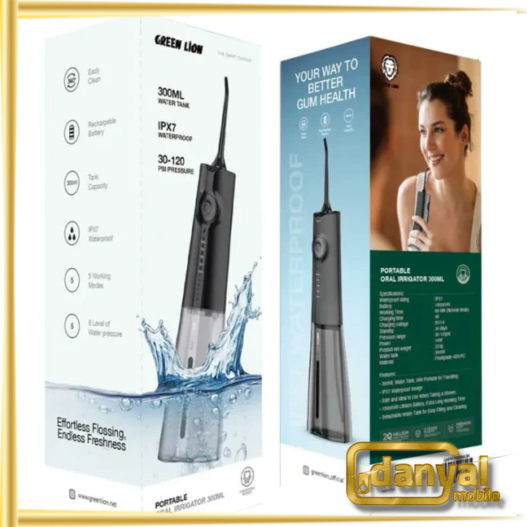 واتر جت دهانشوی 300 میلی گرین لاین Olal Irrigator