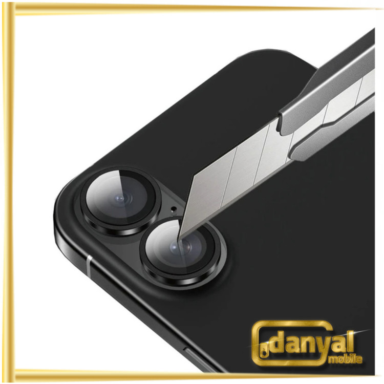 محافظ لنز دوربین اپل iPhone 16 مدل HD Plus