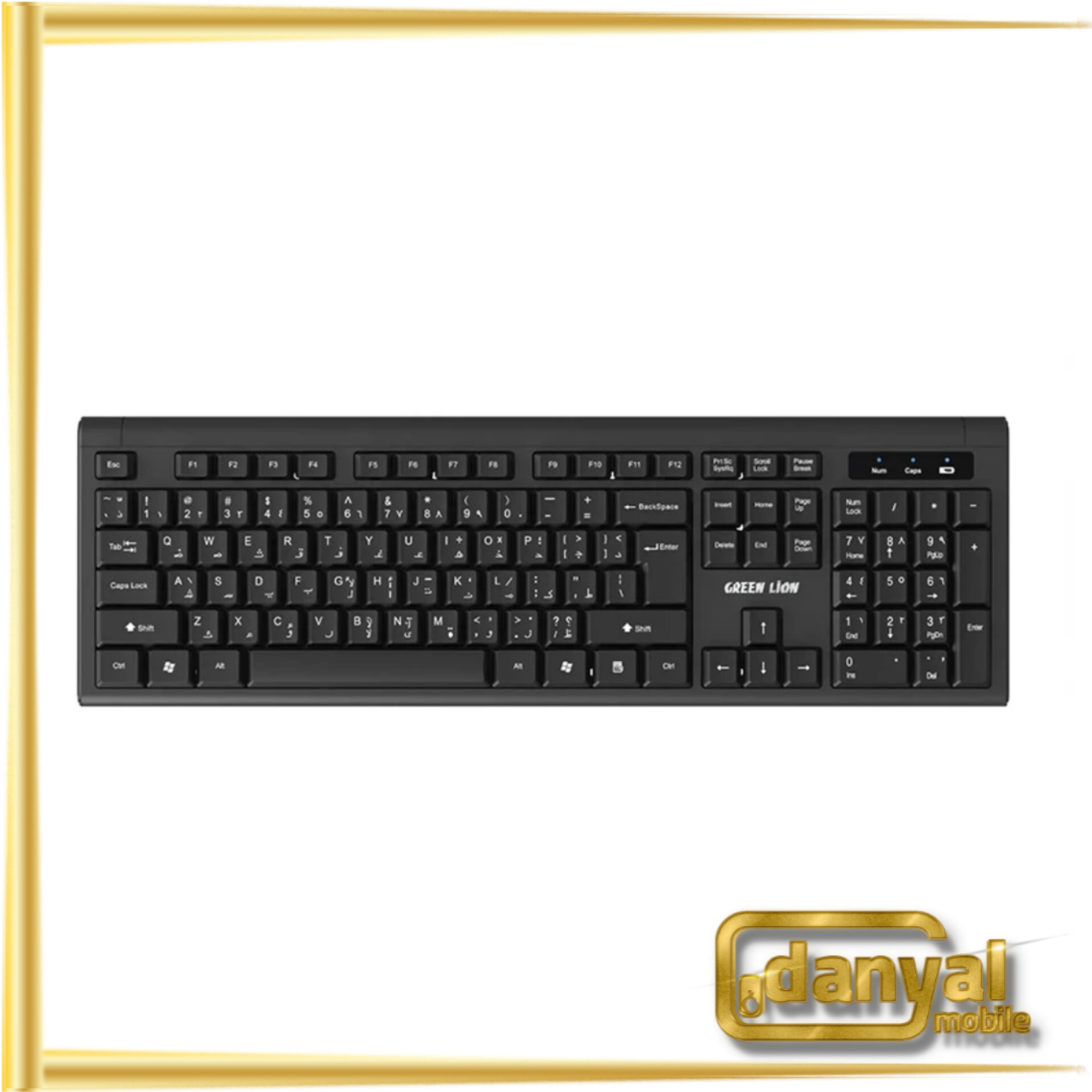 ست کیبورد و ماوس بی سیم گرین لاین مدل GKM-200