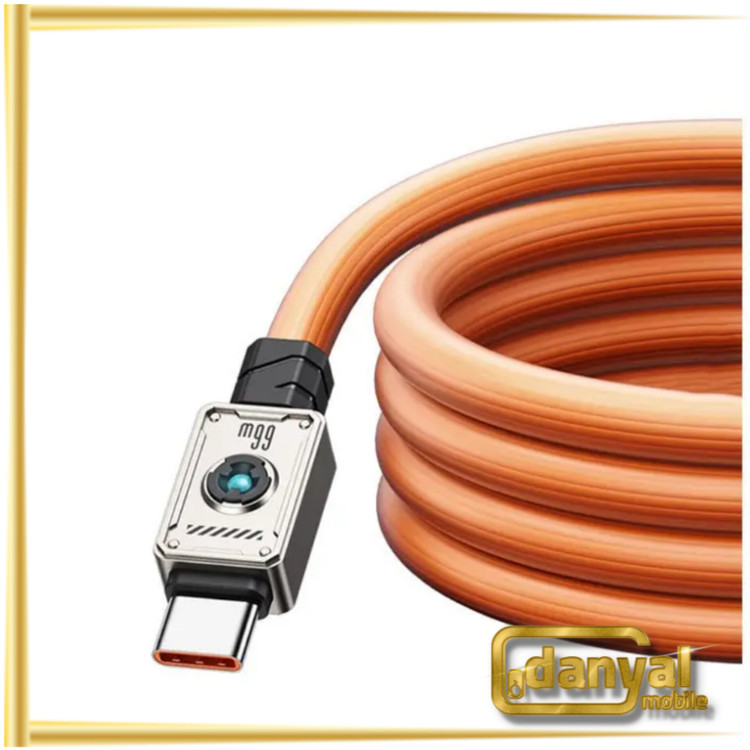 کابل شارژ USB-A to USB-C یوسمز مدل US-SJ686 با طول 1.2 متر توان 66 وات
