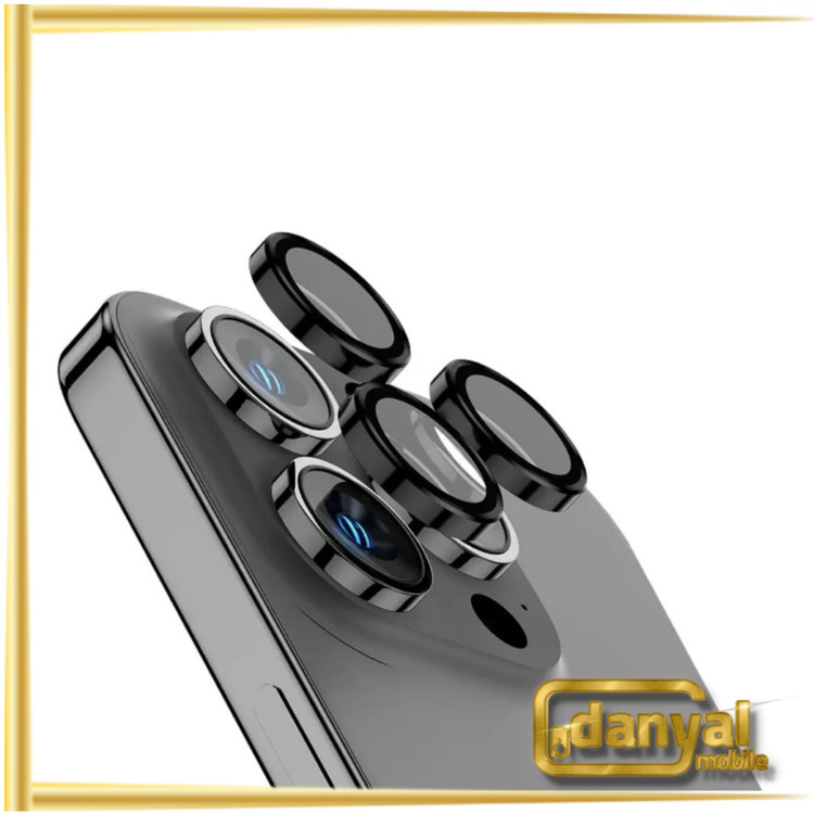 محافظ لنز دوربین گرین لاین مدل HD Plus مناسب آیفون 15 پرو و 15 پرو مکس