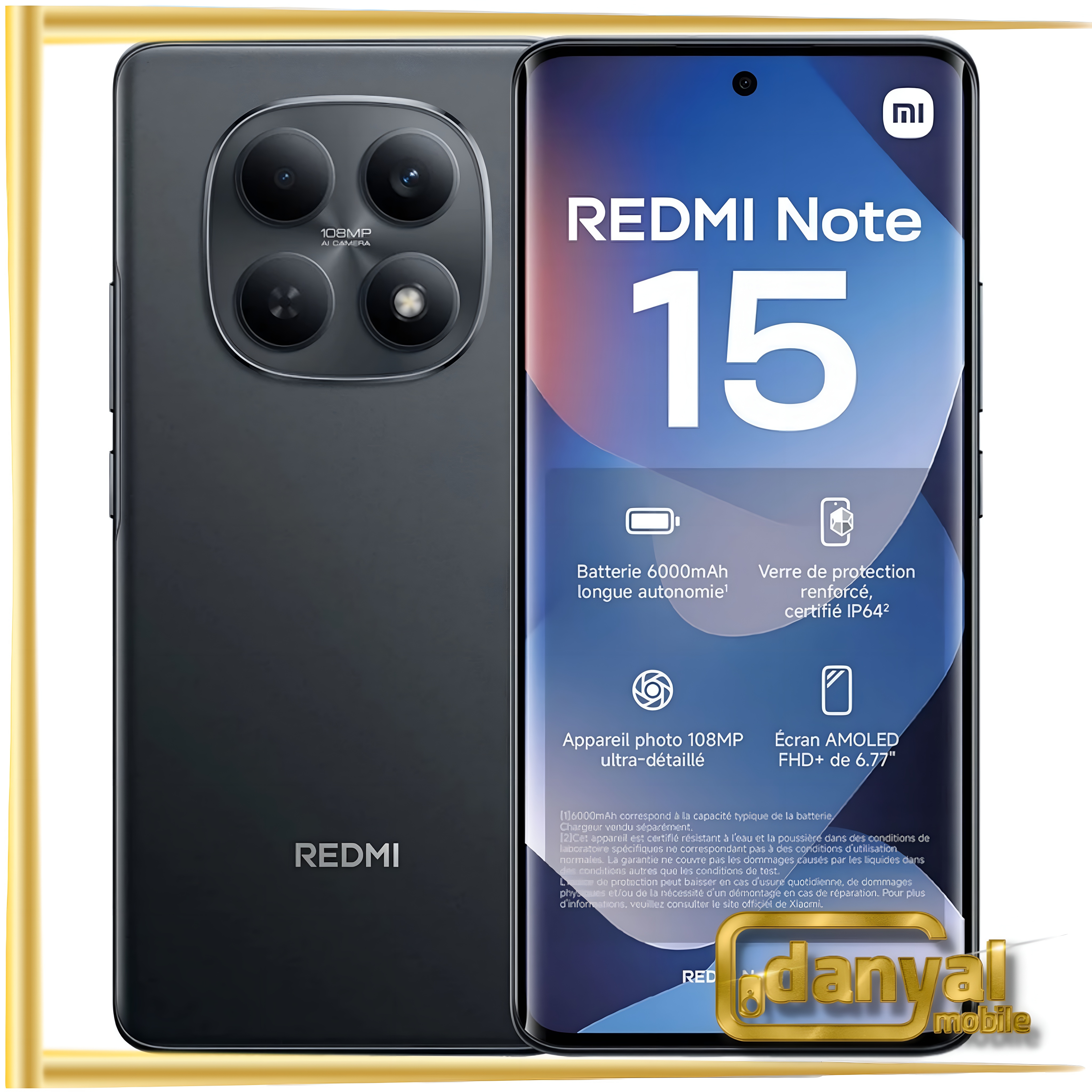 گوشی شیائومی Redmi Note 15 حافظه 256 رم 8 گیگابایت