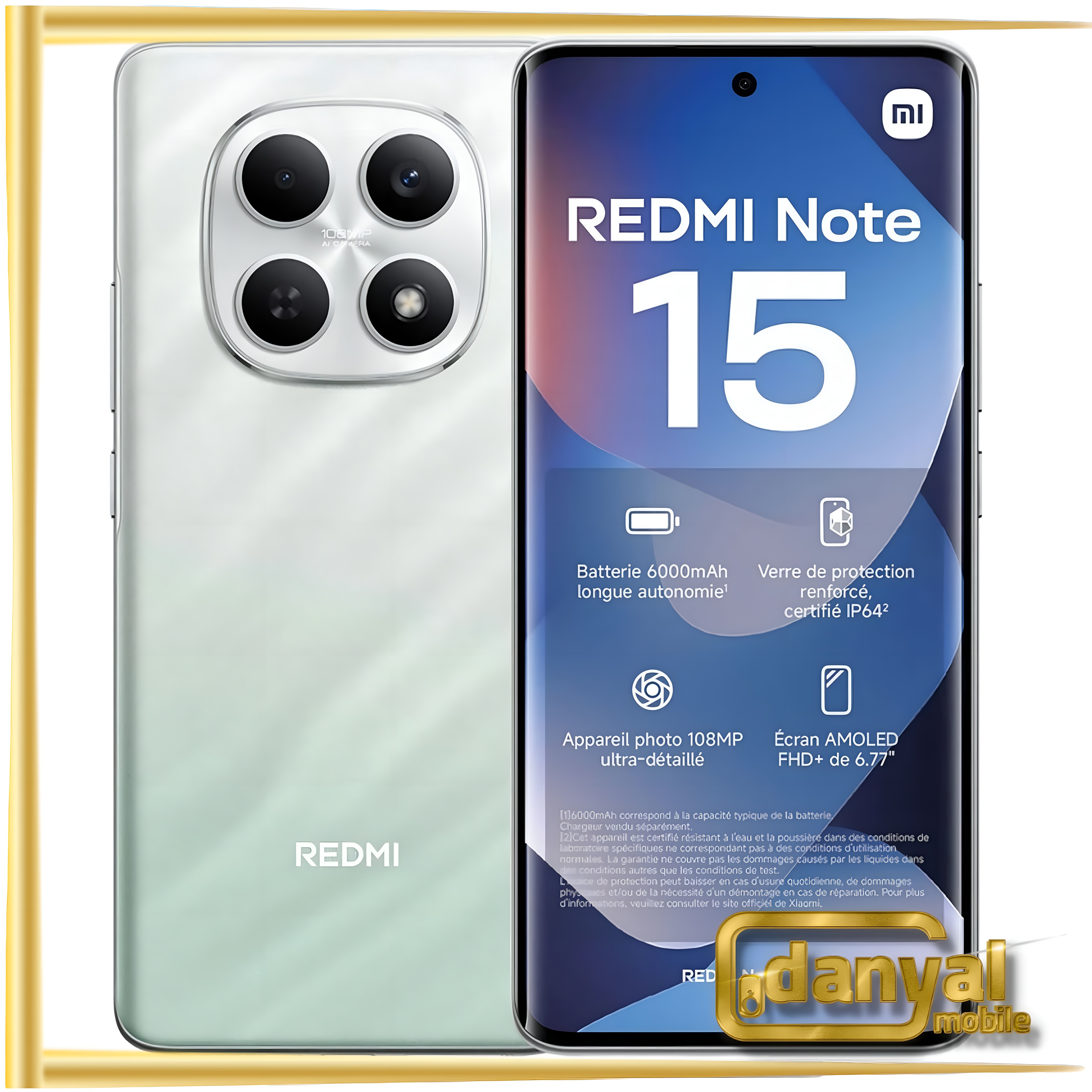 گوشی شیائومی Redmi Note 15 حافظه 256 رم 8 گیگابایت