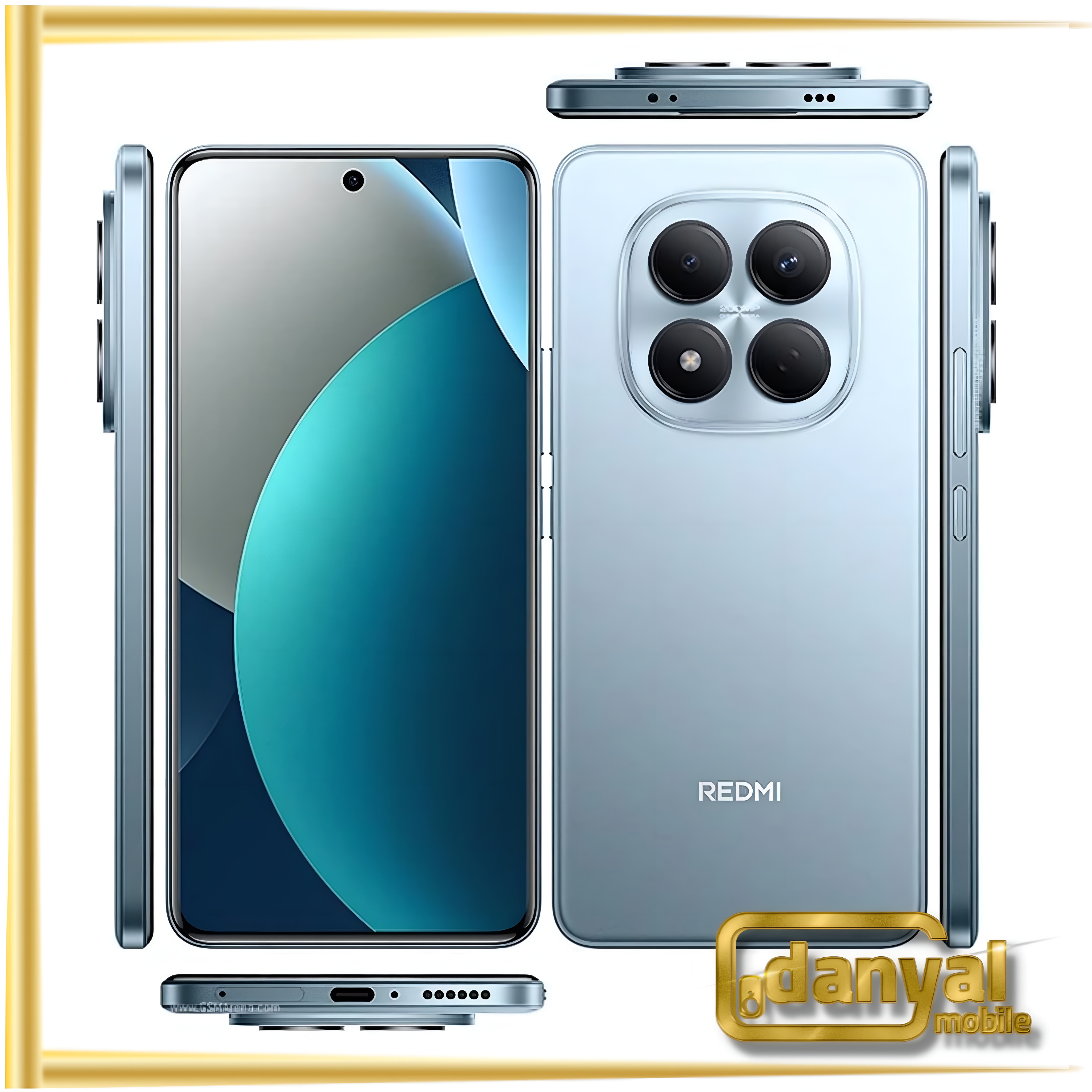 گوشی شیائومی Redmi Note 15 Pro حافظه 256 رم 8 گیگابایت