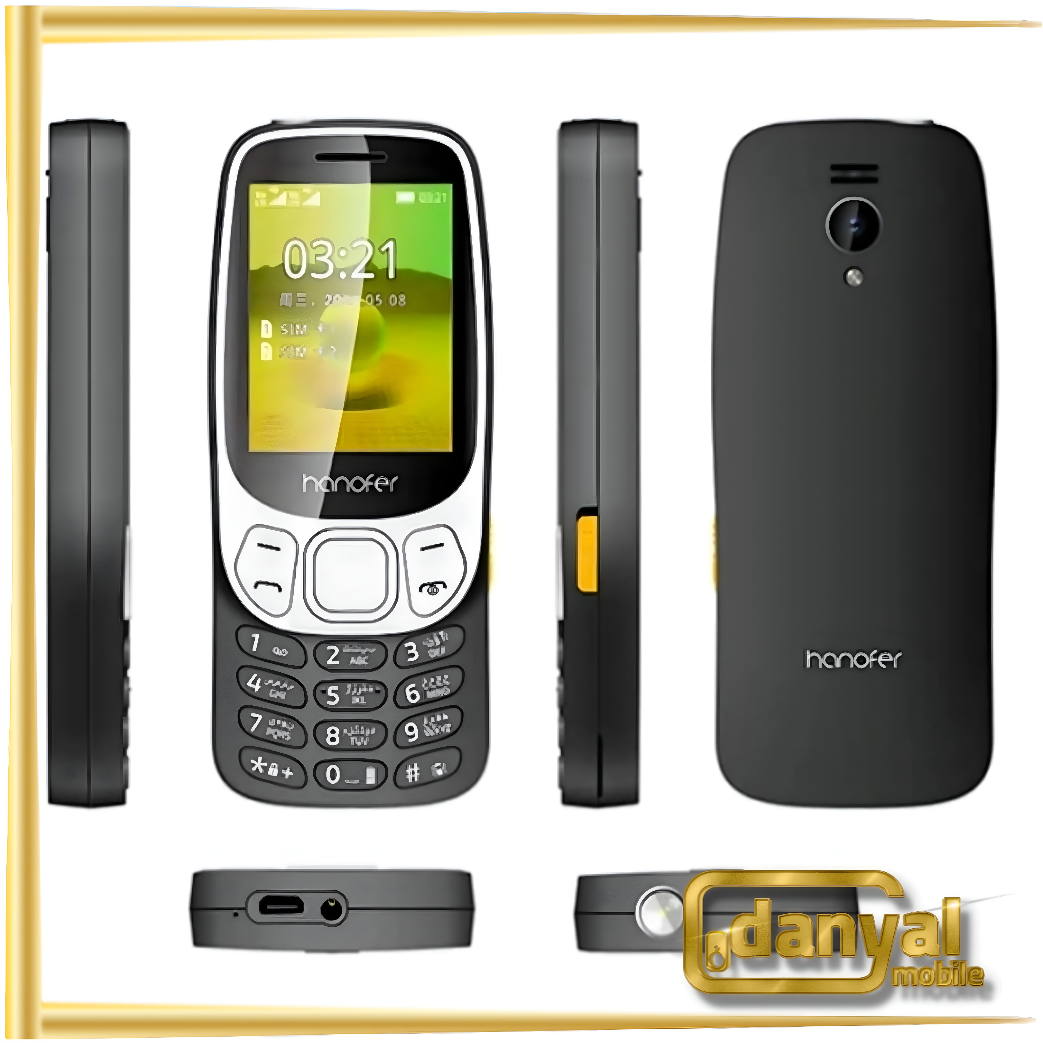 گوشی هانوفر 2024 3310 حافظه 32 مگابایت