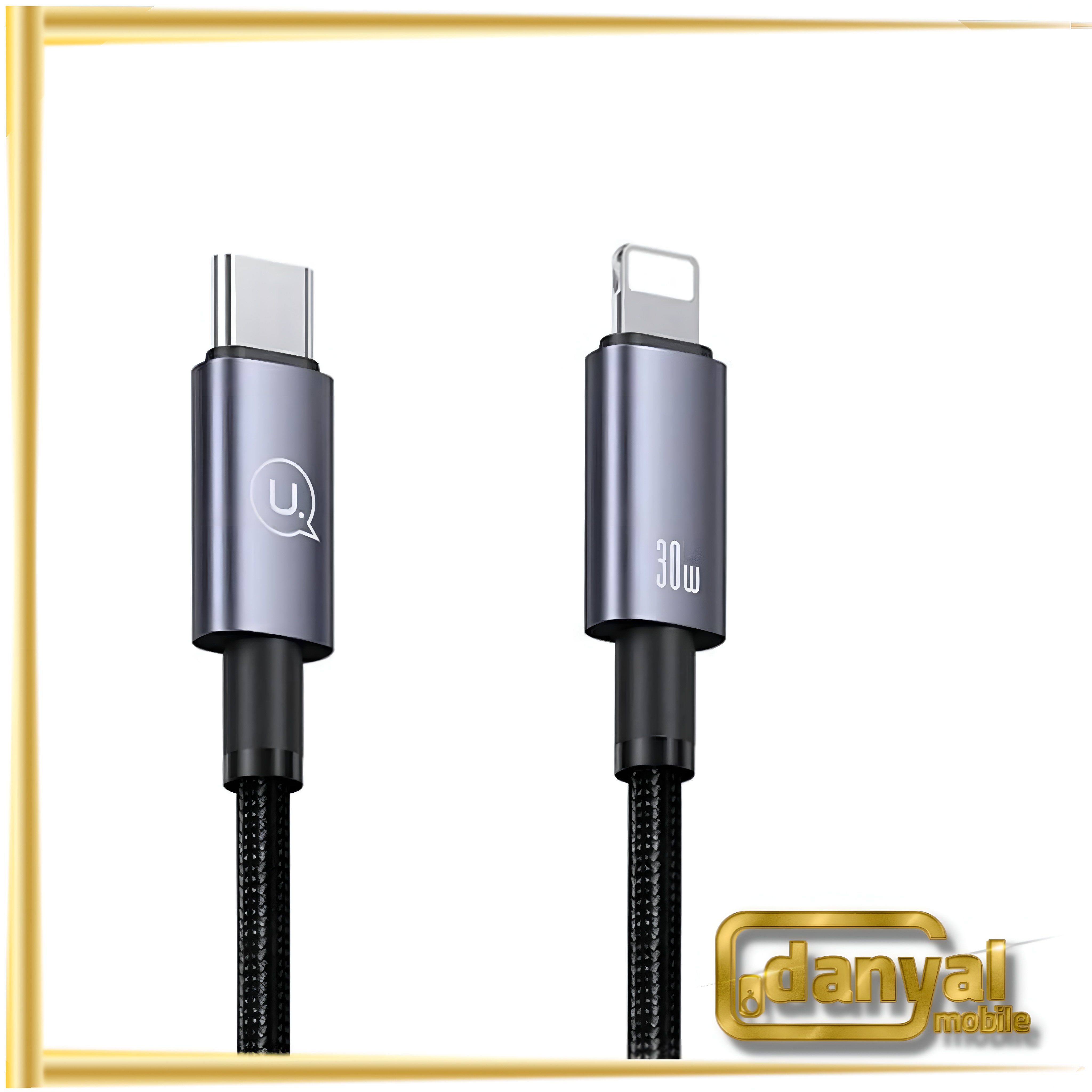 کابل تبدیل Type-C به Lightning یوسمز مدل SJ662 طول 1.2 متر