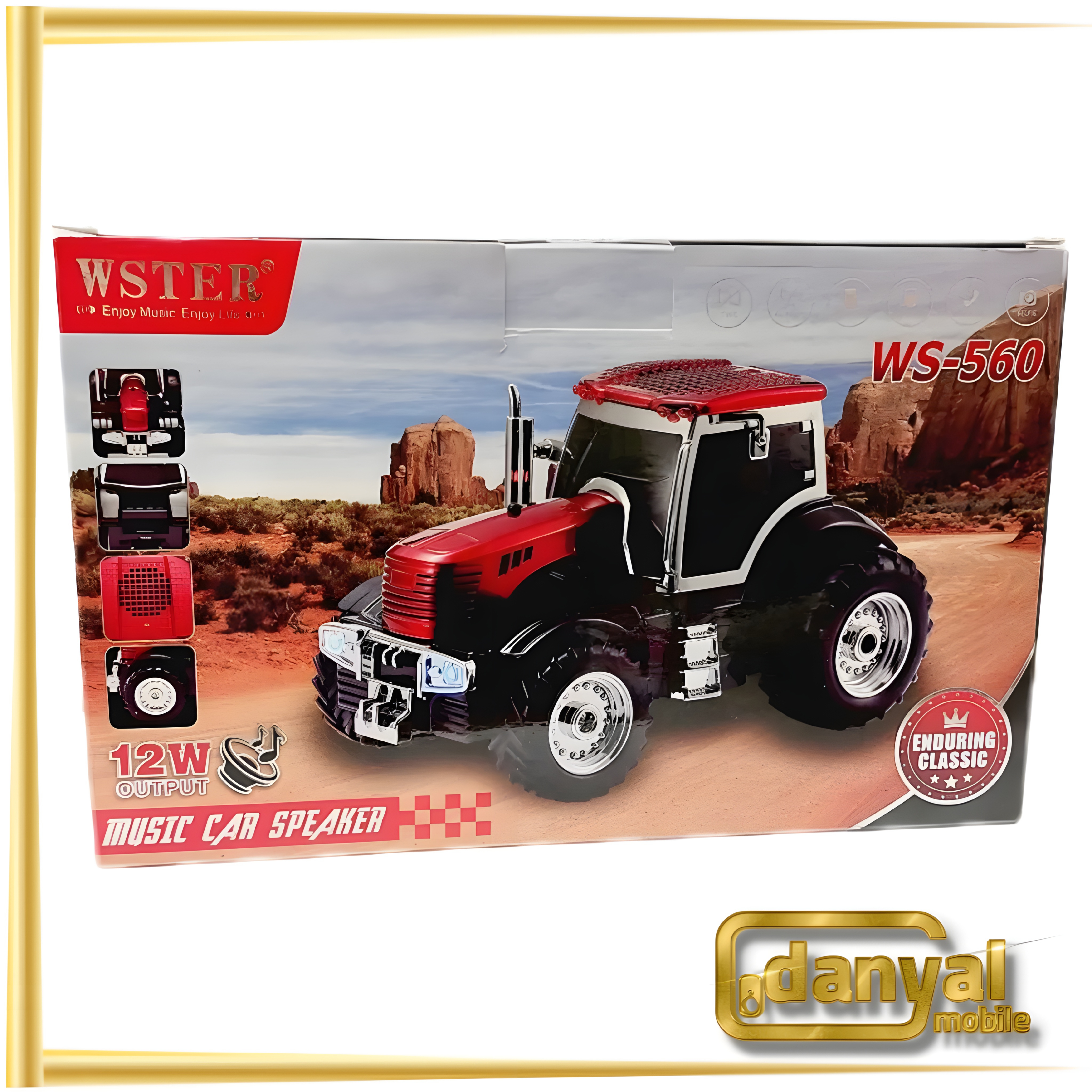 اسپیکر بلوتوثی قابل حمل WSTER مدل WS-560
