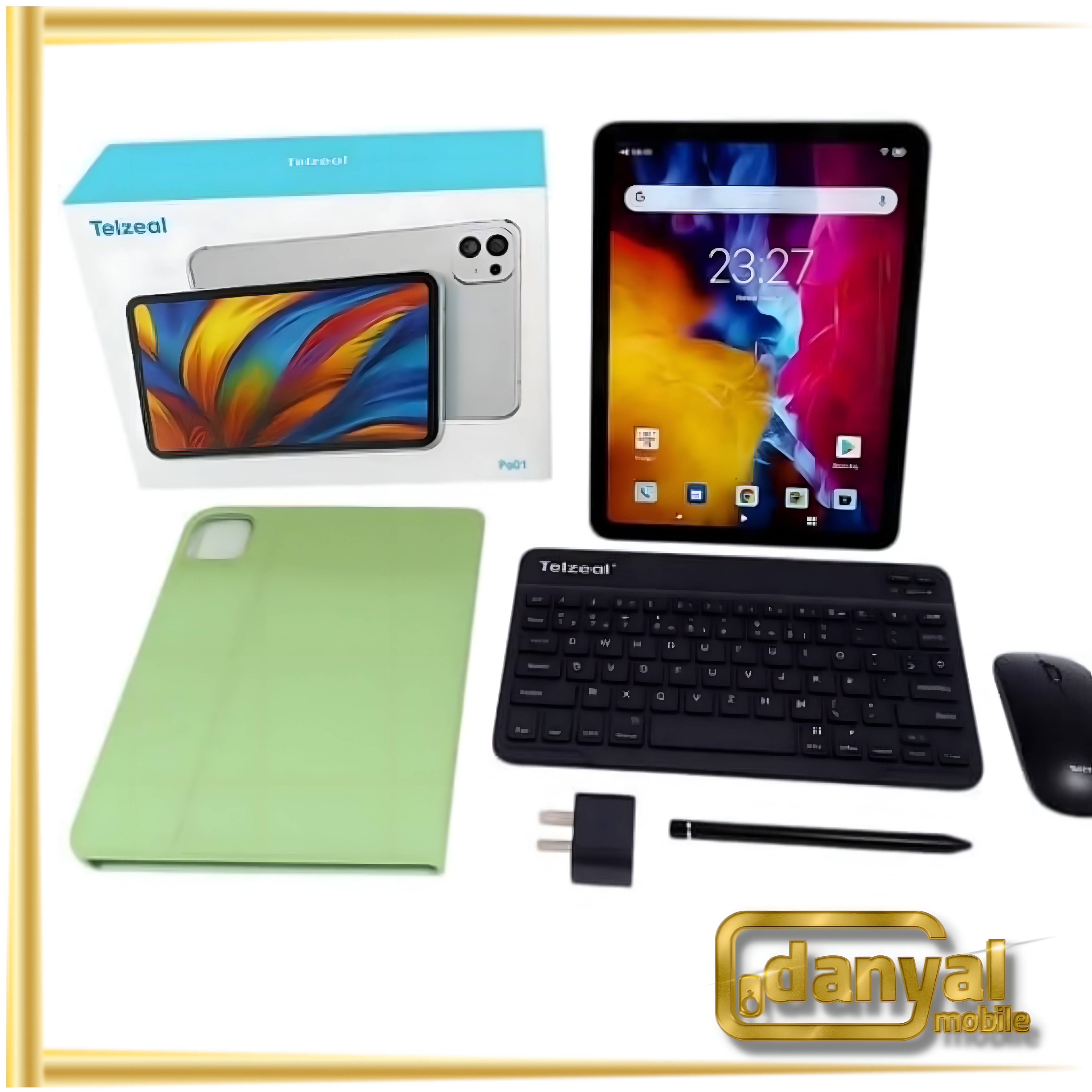 تبلت سیمکارت خور مدل P201 Telzeal با حافظه 512 گیگ و رام 12