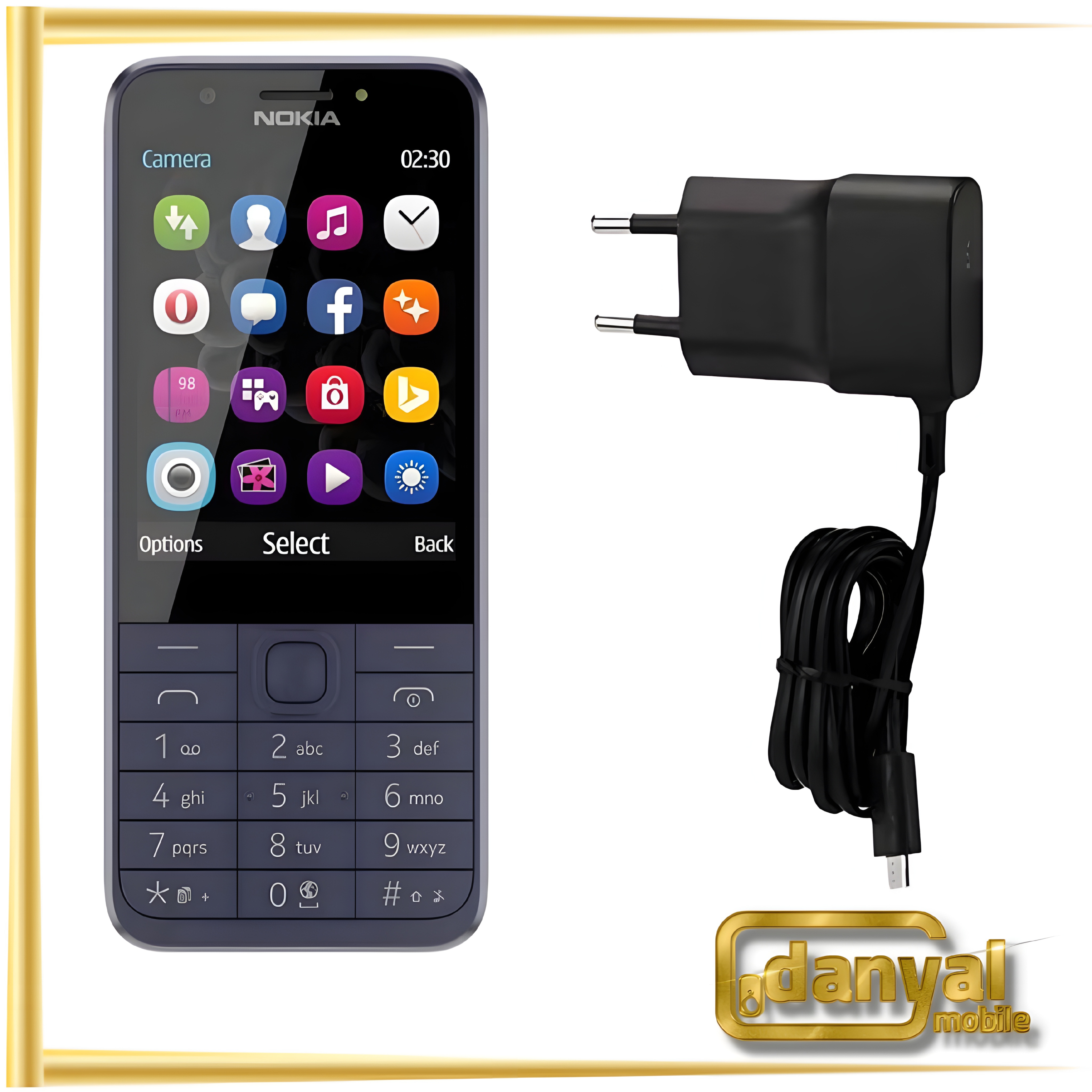 شارژر گوشی نوکیا مدل 230 با سوکت میکرو USB