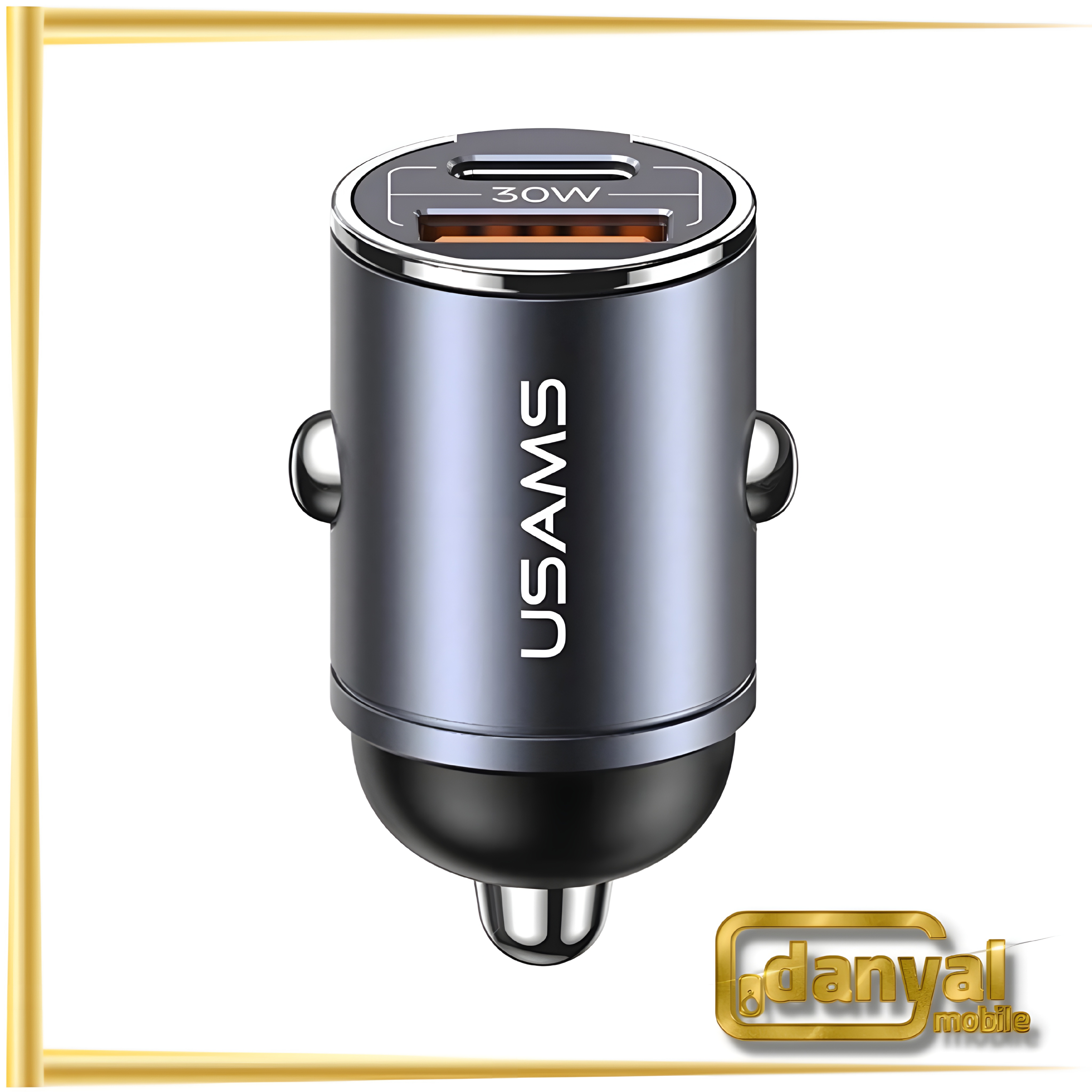شارژر فندکی یوسمز USAMS-CC206 C38 PD 30W AC