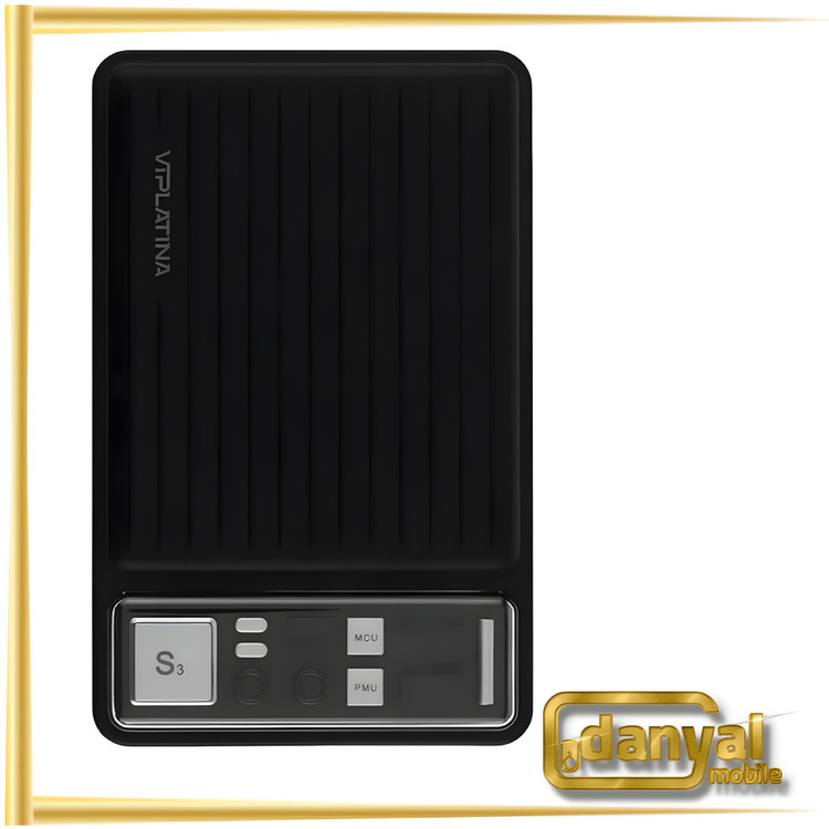 پاوربانک فست شارژ VIPLATINA 20000mAh مدل VP13 22.5W - مشکی