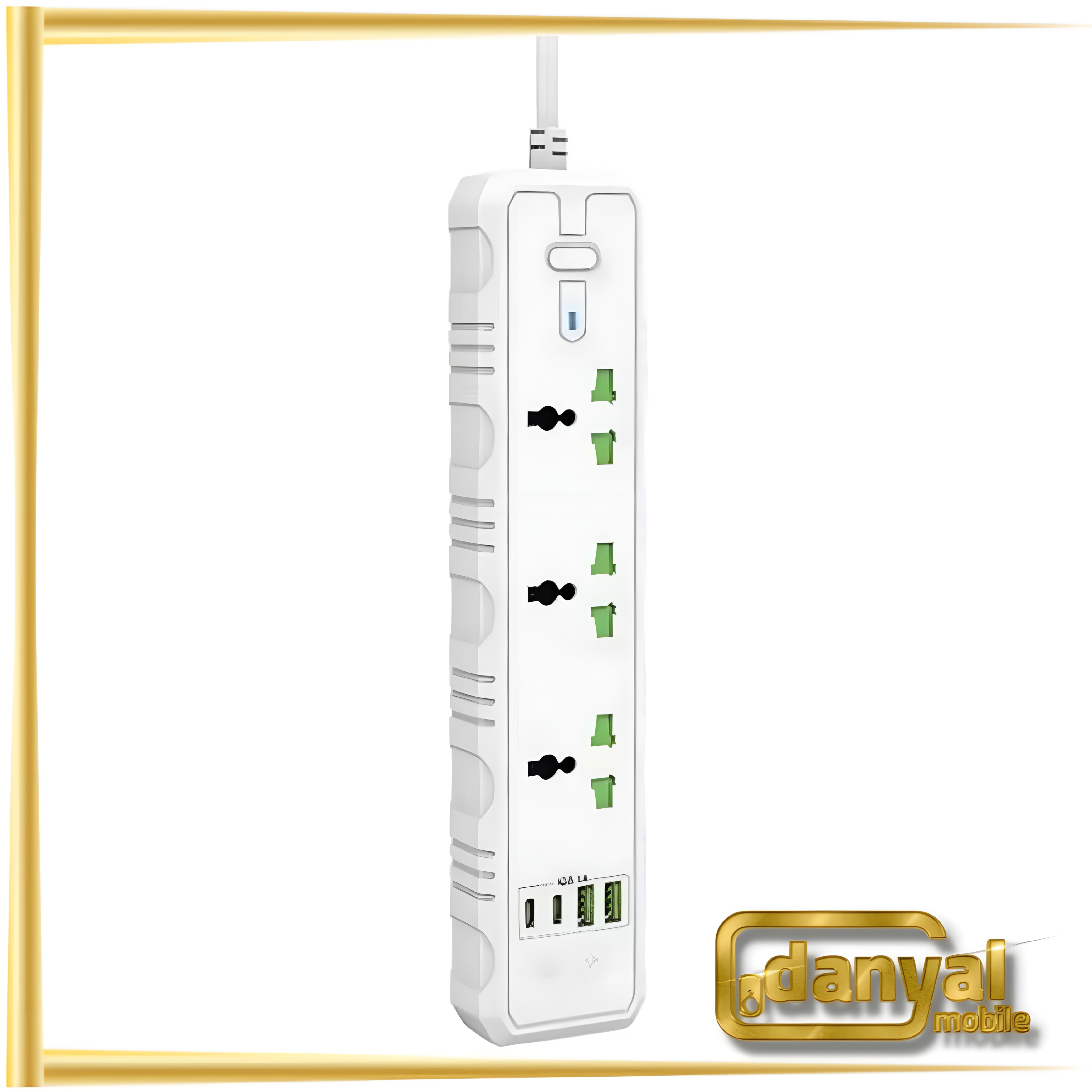 چندراهی برق کدPower SocketTB-T25-QC