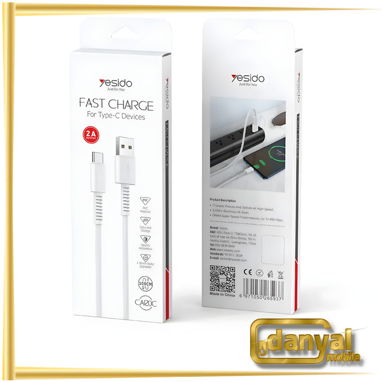 کابل USB به Yesido micro مدل CA120