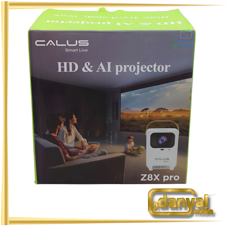 ویدیو پروژکتور خانگی کالوس مدل Z8X PRO کیفیت UHD