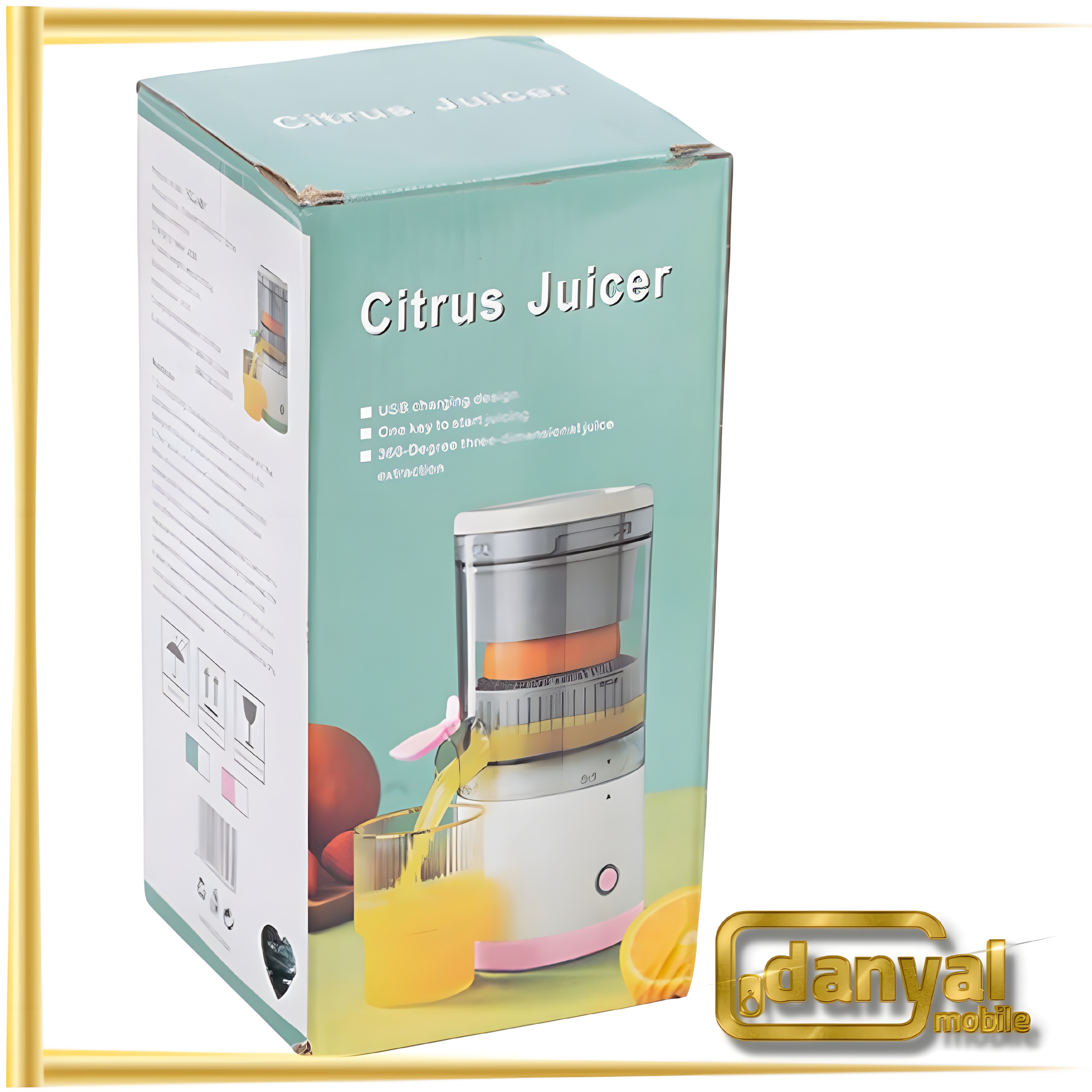 آبمیوه گیری شیائومی مدل YZJ-001 ظرفیت 0.4 لیتر تک کاره شارژی