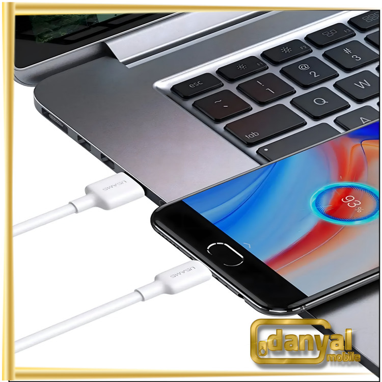 کابل شارژ سریع یو اس بی به میکرو یو اس بی یک متری یوسامز USAMS US-SJ607 Micro Charging