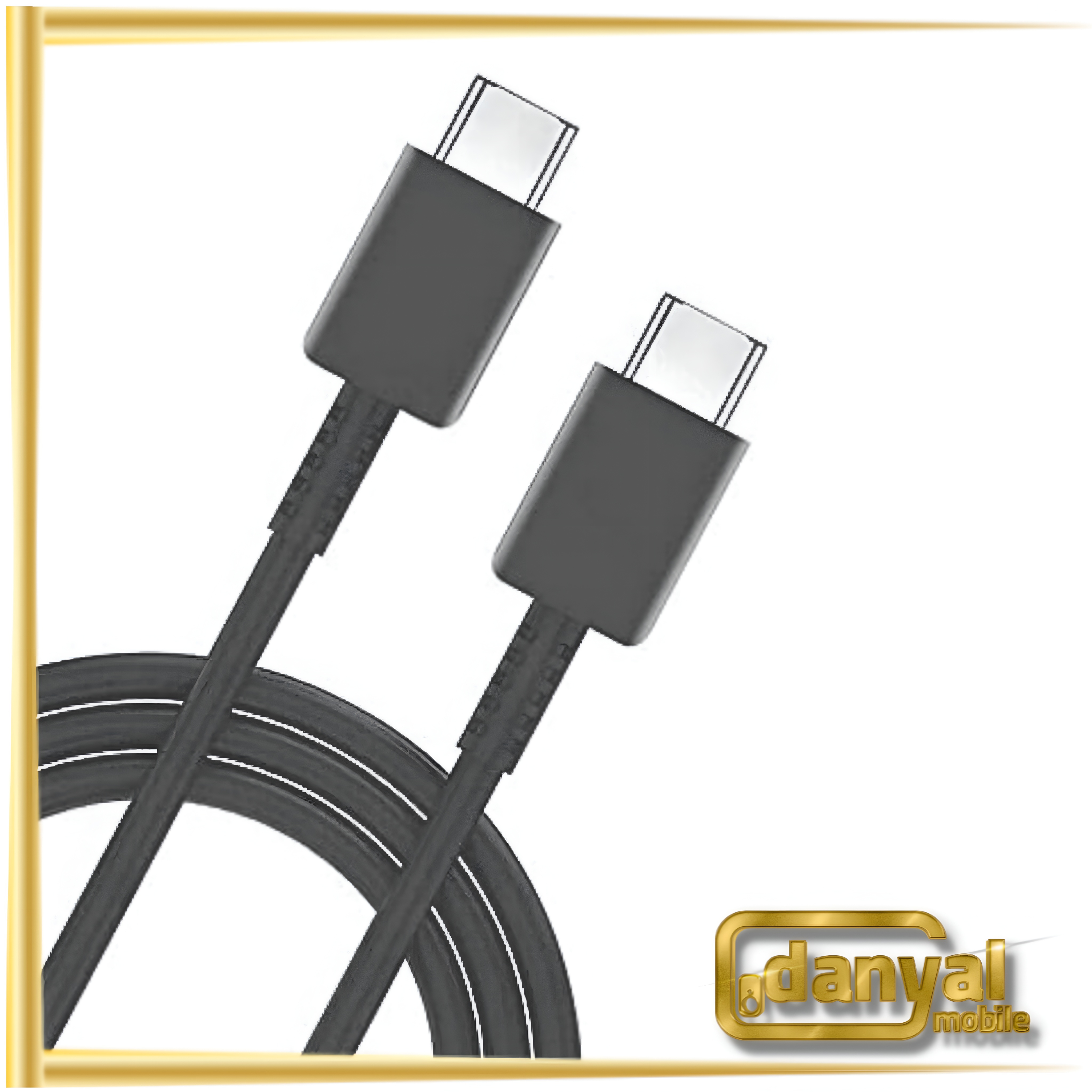 کابل شارژ سامسونگ 2 سر تایپ سی 45W اصلی