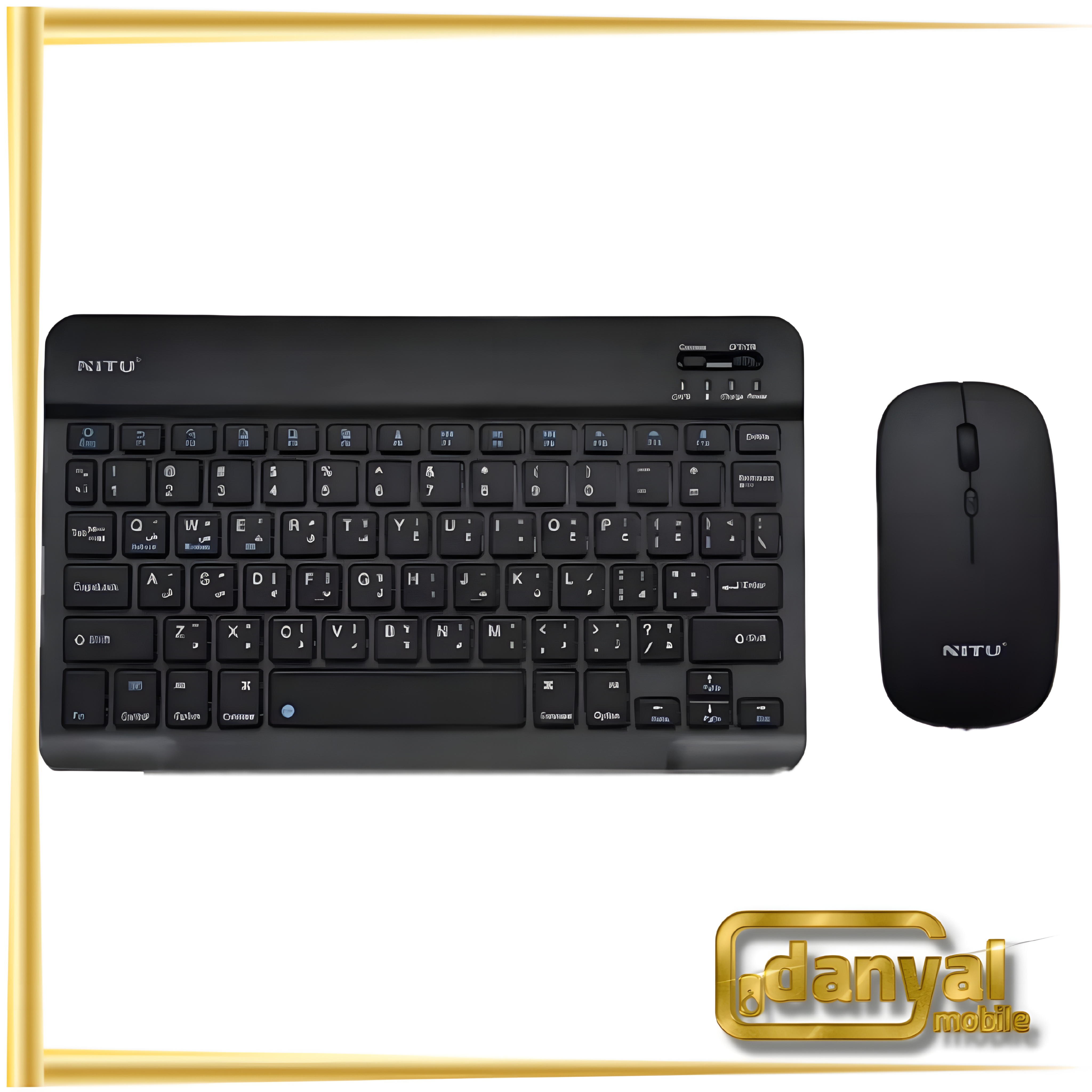 کیبورد و موس بی سیم نیتو مدل NKB05
