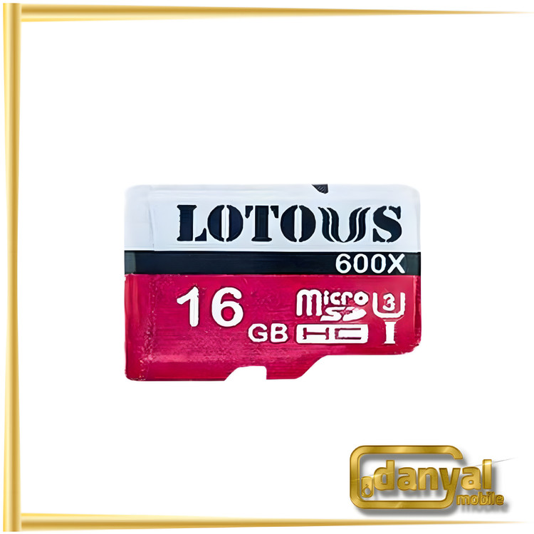 کارت حافظه MicroSD 16GB لوتوس مدل 600X U3