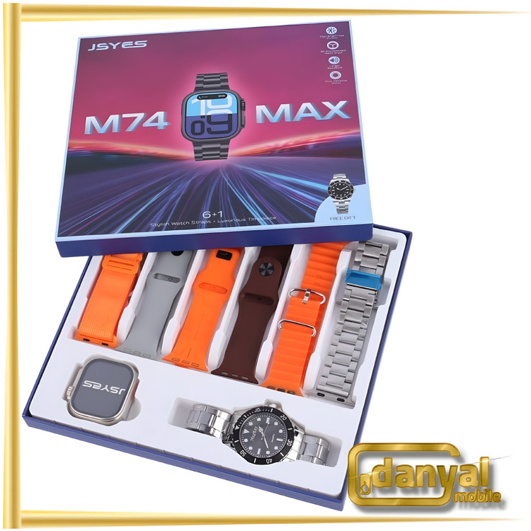 ساعت هوشمند JSYES M74 Max 49mm یک عدد ساعت عقربه ای