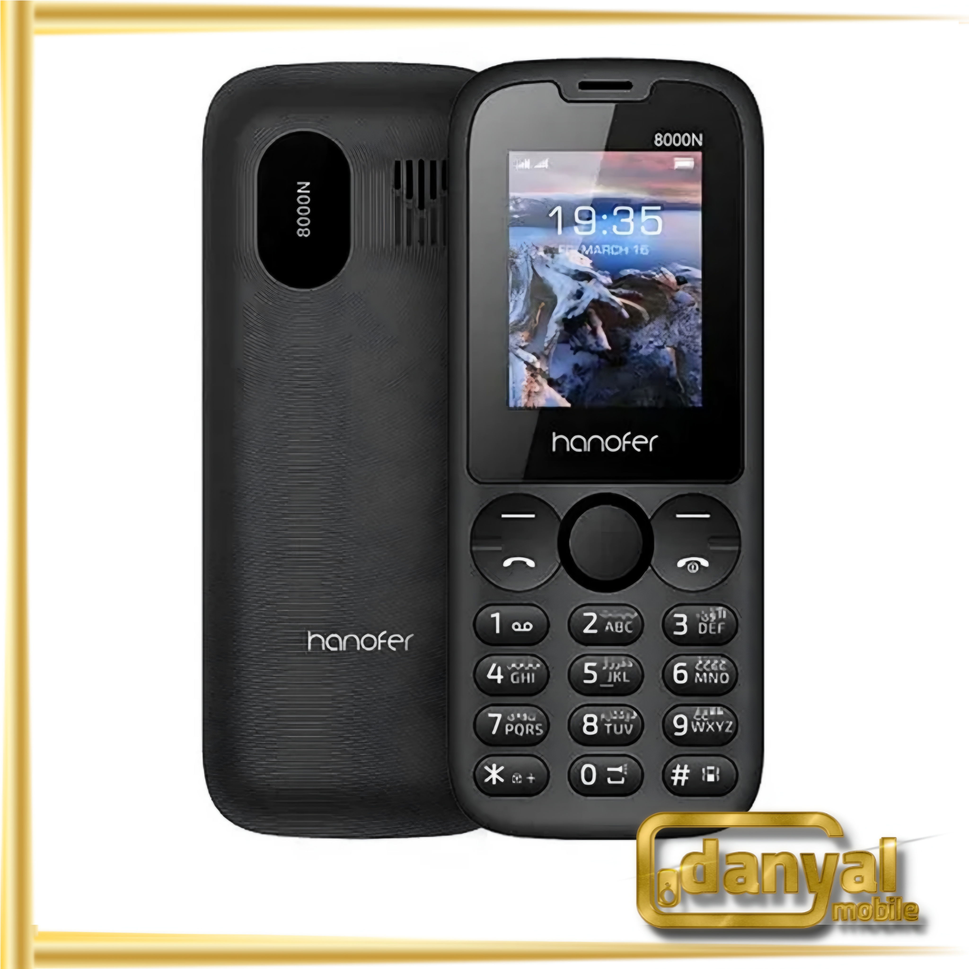 گوشی هانوفر 8000N حافظه 32 مگابایت