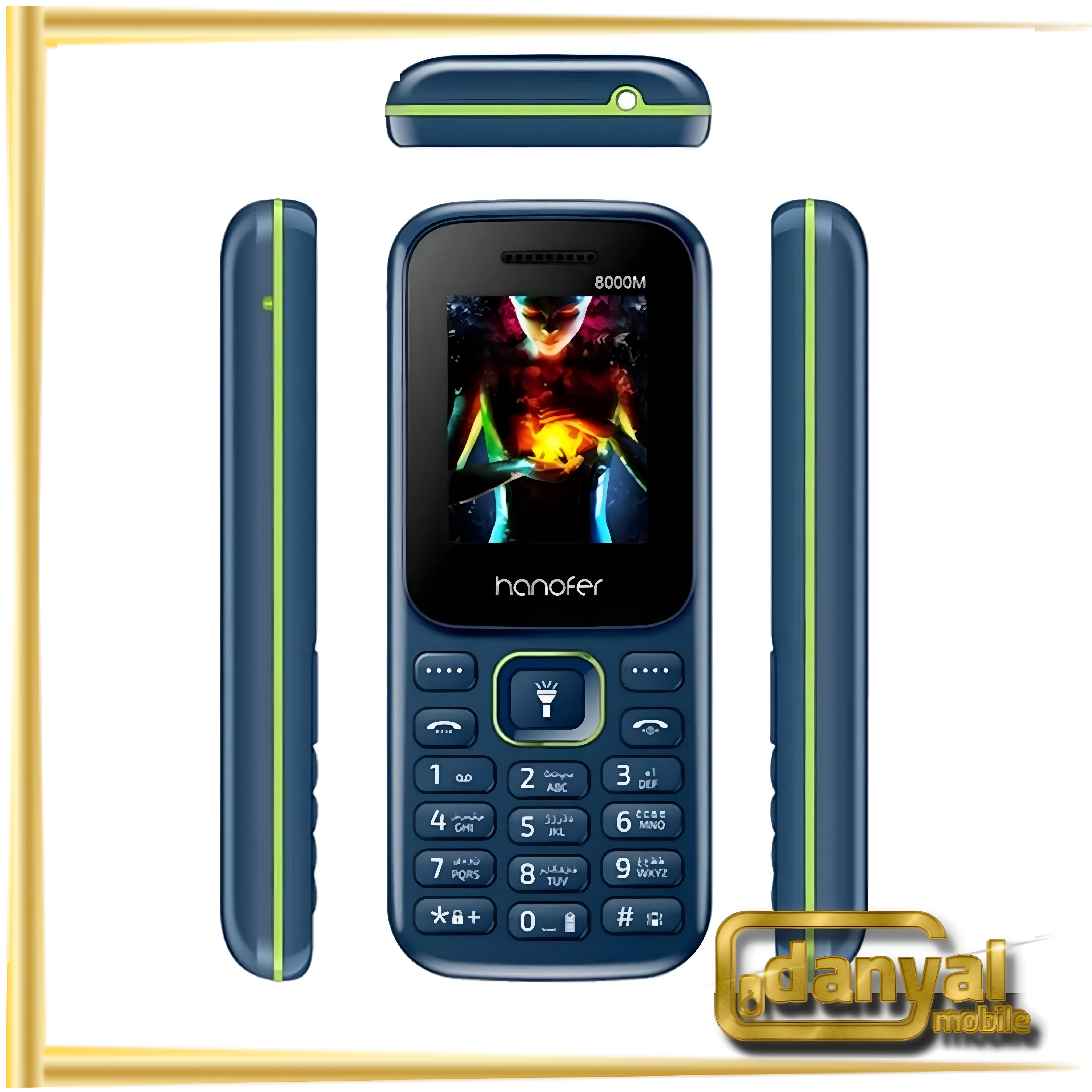 گوشی هانوفر 8000M حافظه 32 مگابایت