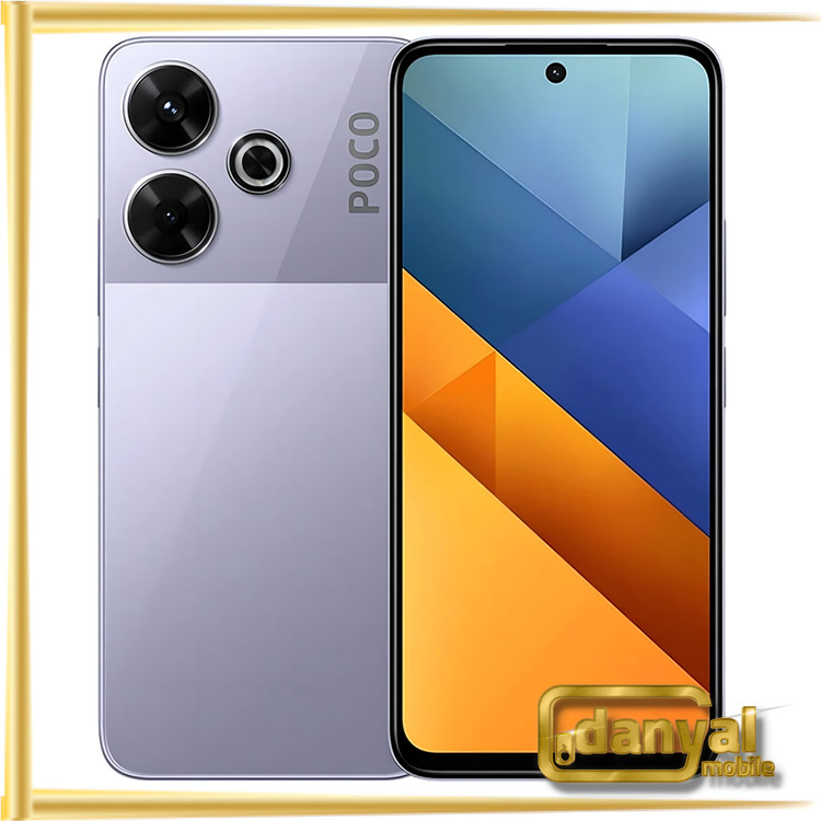 گوشی شیائومی Poco M6 4G حافظه 256 رم 8 گیگابایت