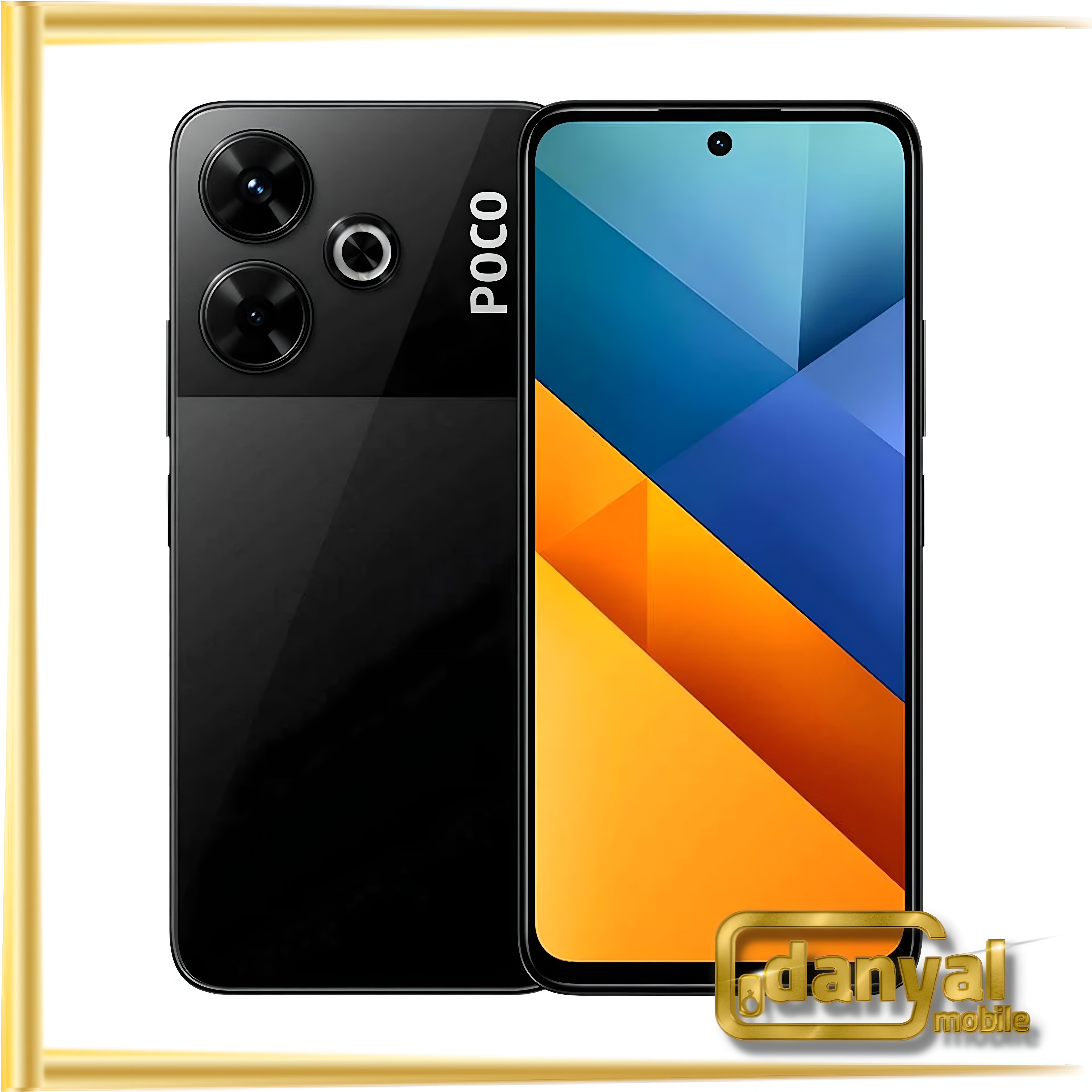 گوشی شیائومی Poco M6 4G حافظه 256 رم 8 گیگابایت
