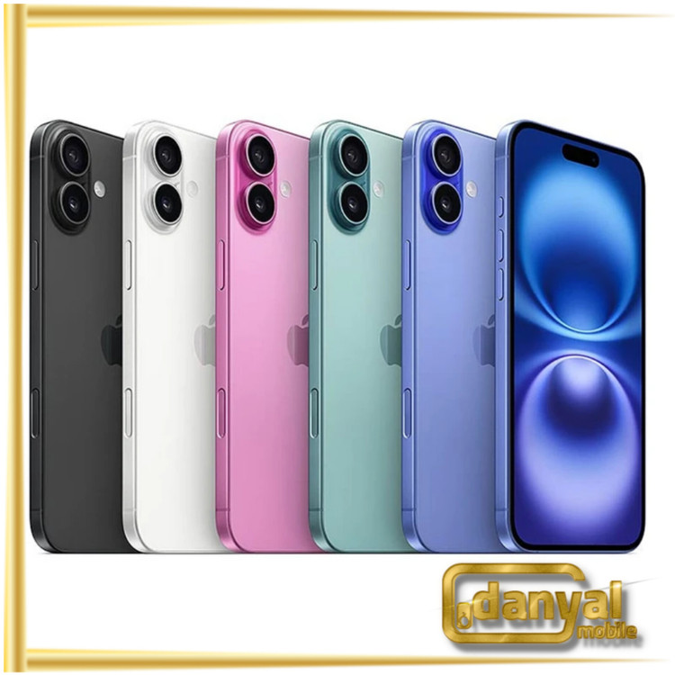 گوشی اپل دو سیم iPhone 16 (Not Active) حافظه 128 گیگابایت - گارانتی شرکتی