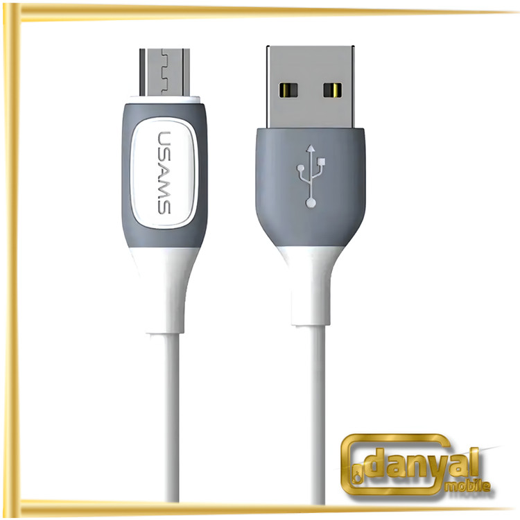 کابل شارژ سریع یو اس بی به میکرو یو اس بی یک متری یوسامز USAMS US-SJ597 Micro Charging