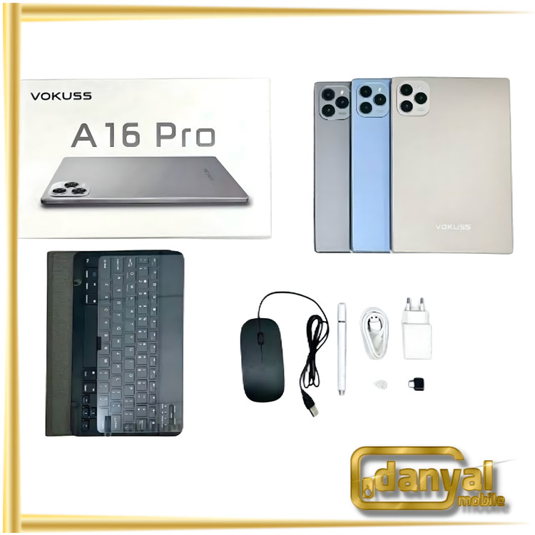 تبلت لپ تاپی VOKUSS A16 Pro دو سیمکارت