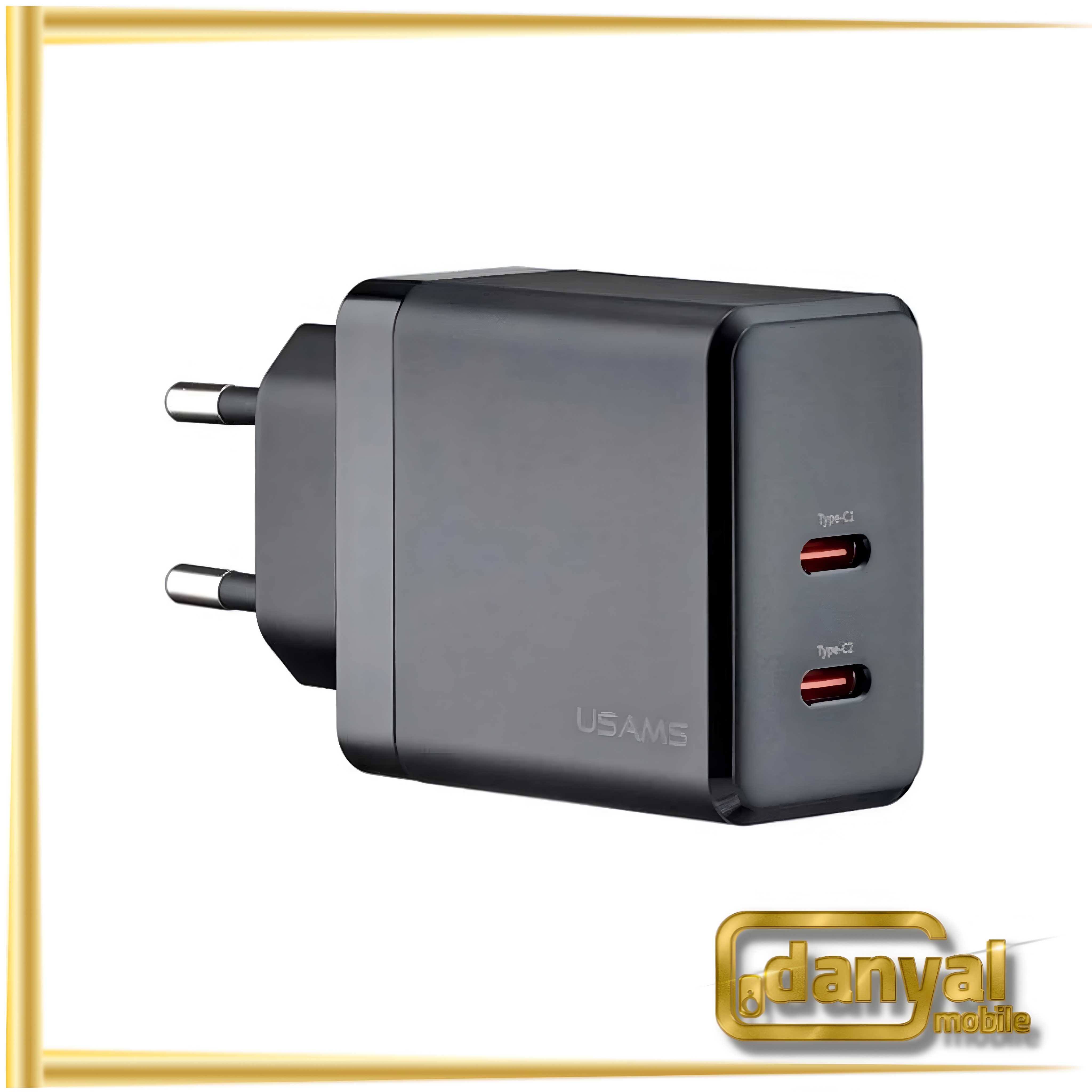 شارژر دیواری 40 وات یوسامز US-CC172 PD 3A