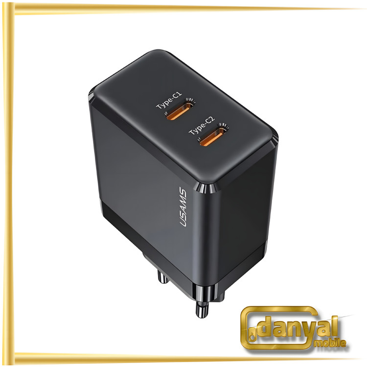 شارژر دیواری 40 وات یوسامز US-CC172 PD 3A