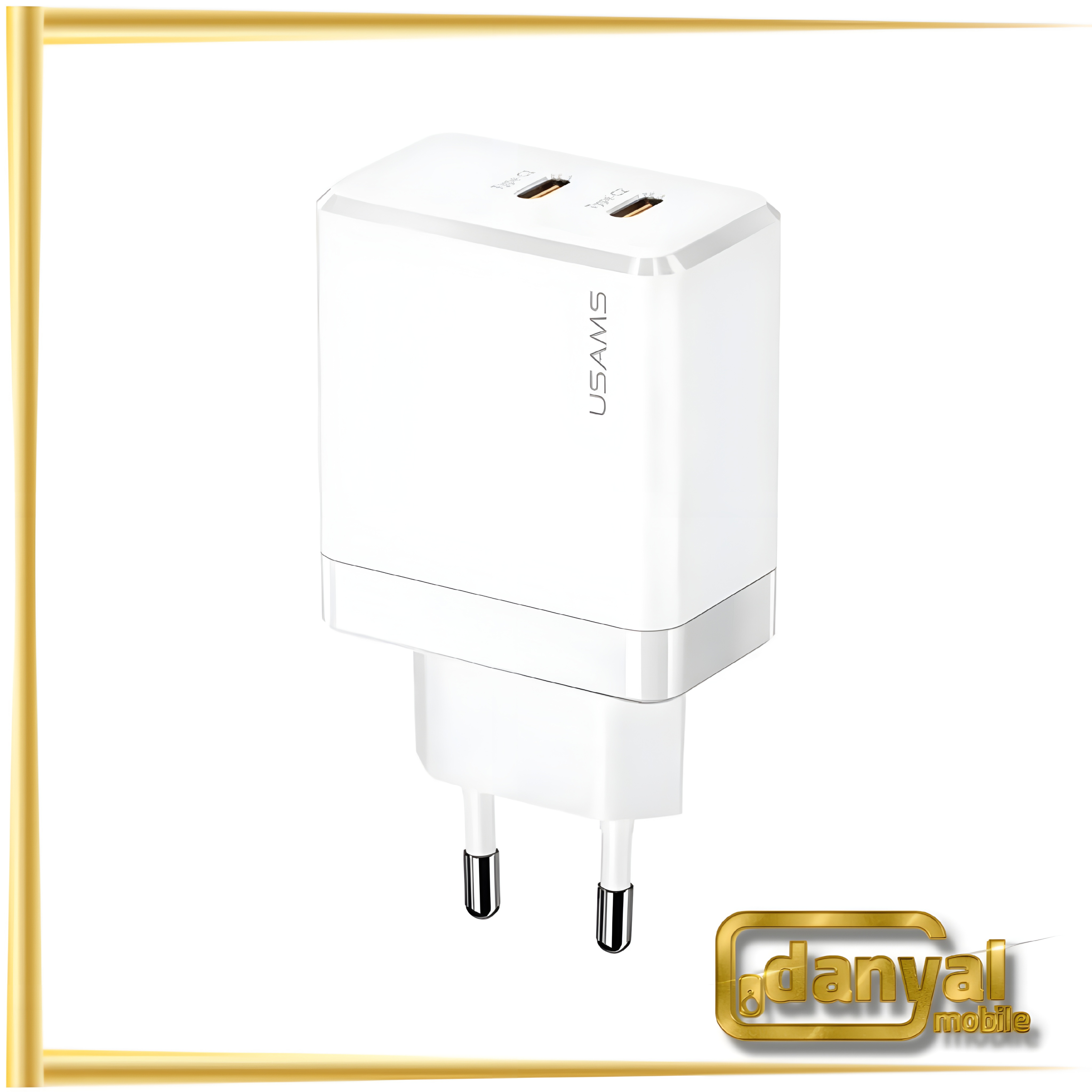 شارژر دیواری 40 وات یوسامز US-CC172 PD 3A