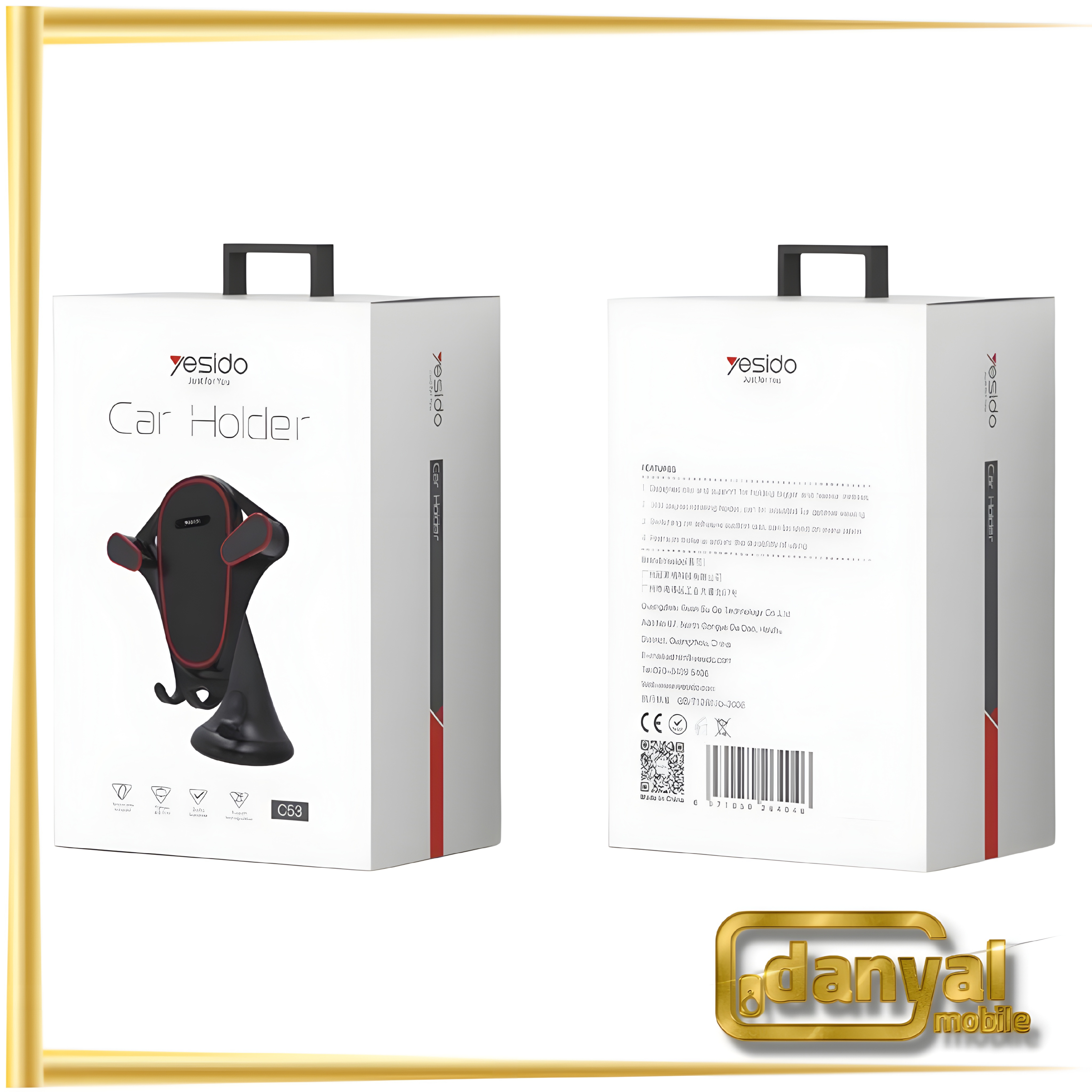 پایه نگهدارنده گوشی موبایل یسیدو مدل C53