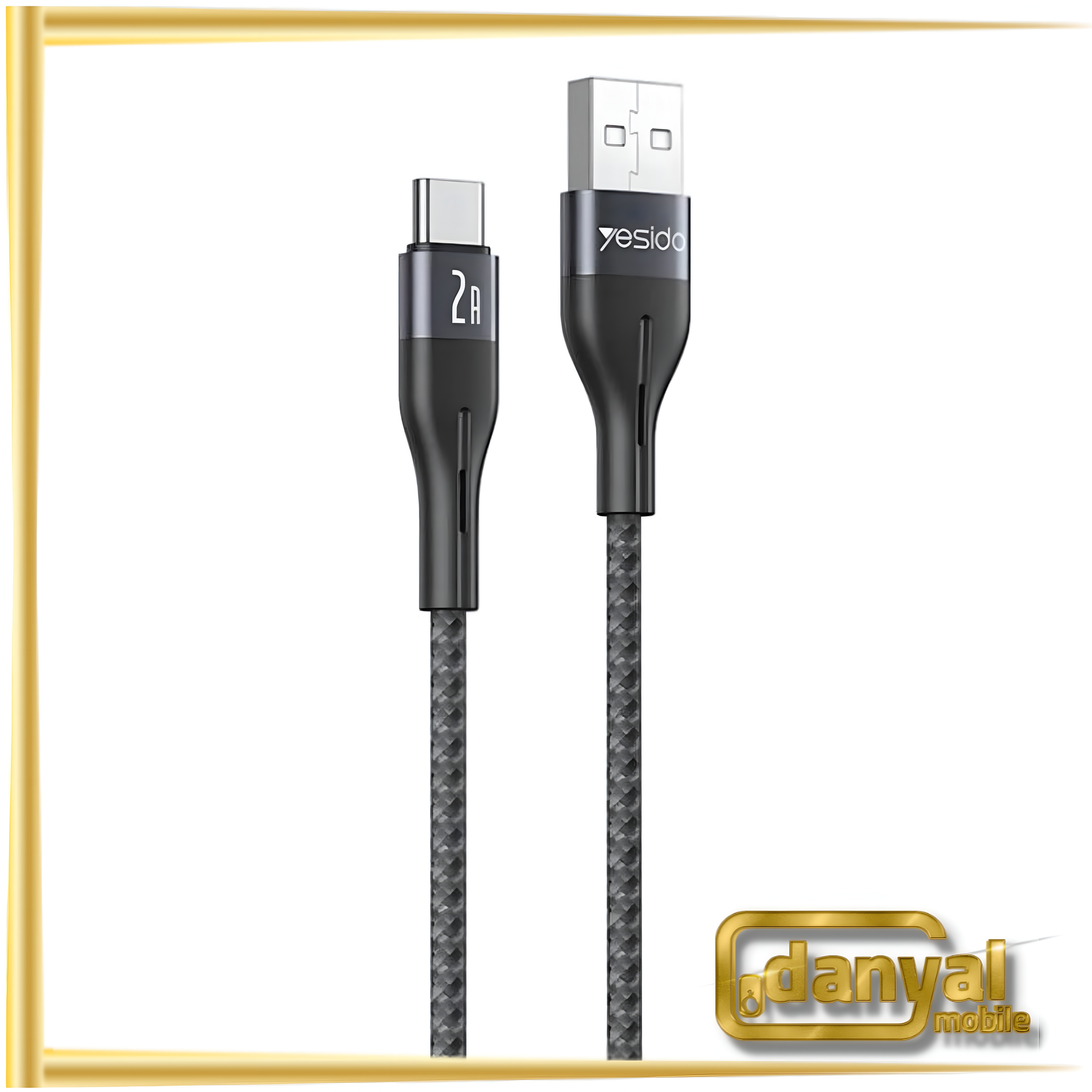 کابل USB به Type-C یسیدو YESIDO CA121 طول 1 متر